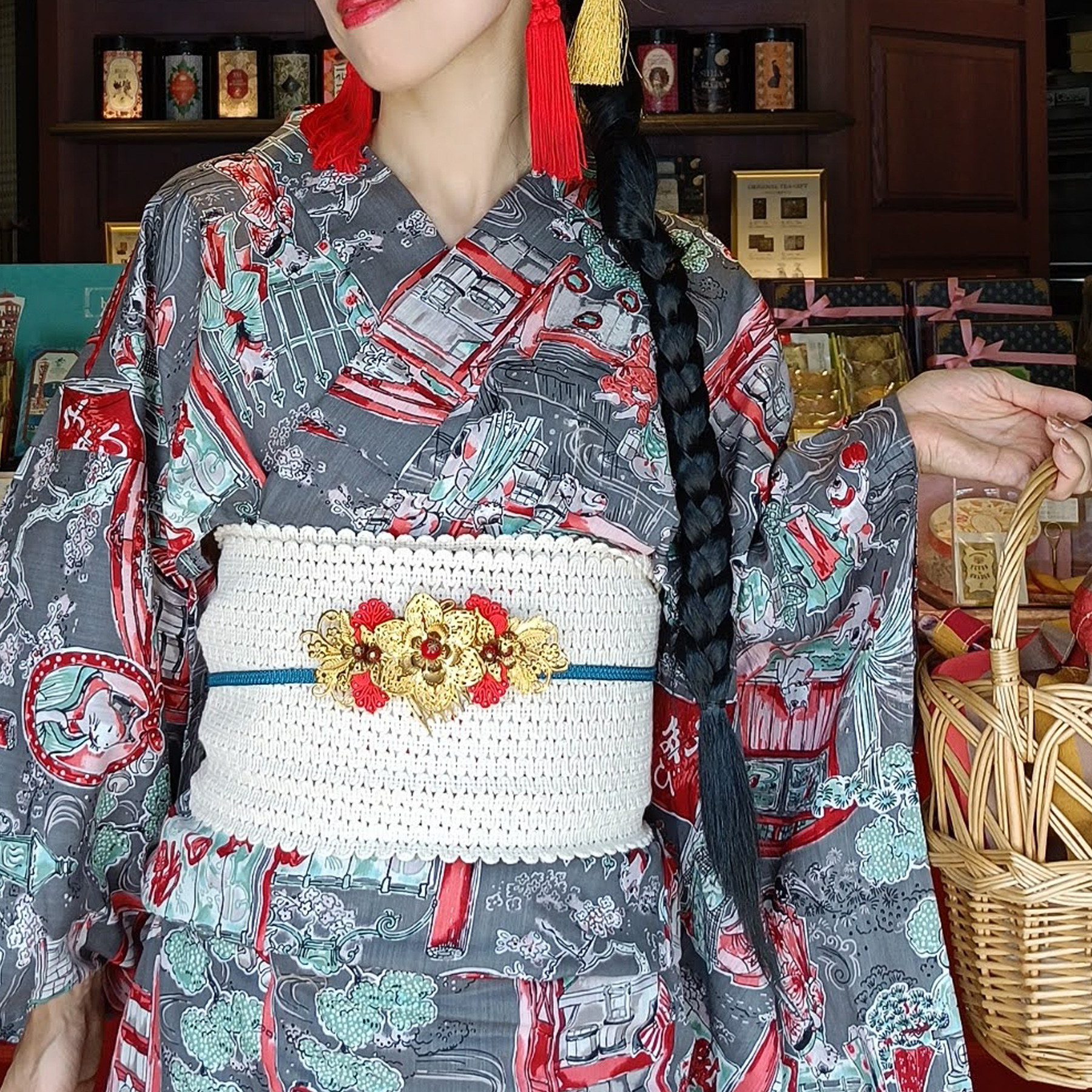 織 蜜 浴衣