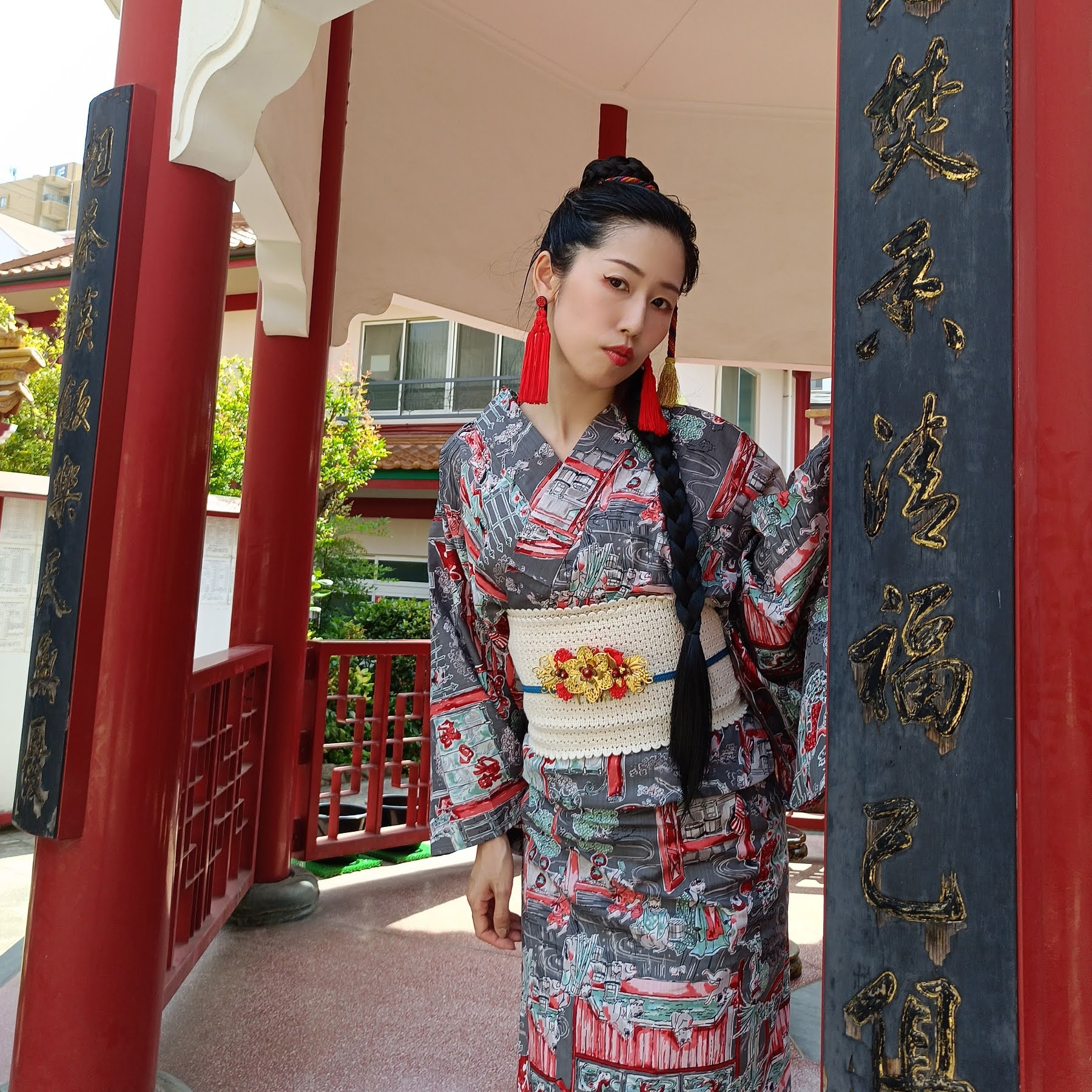 織 蜜 浴衣