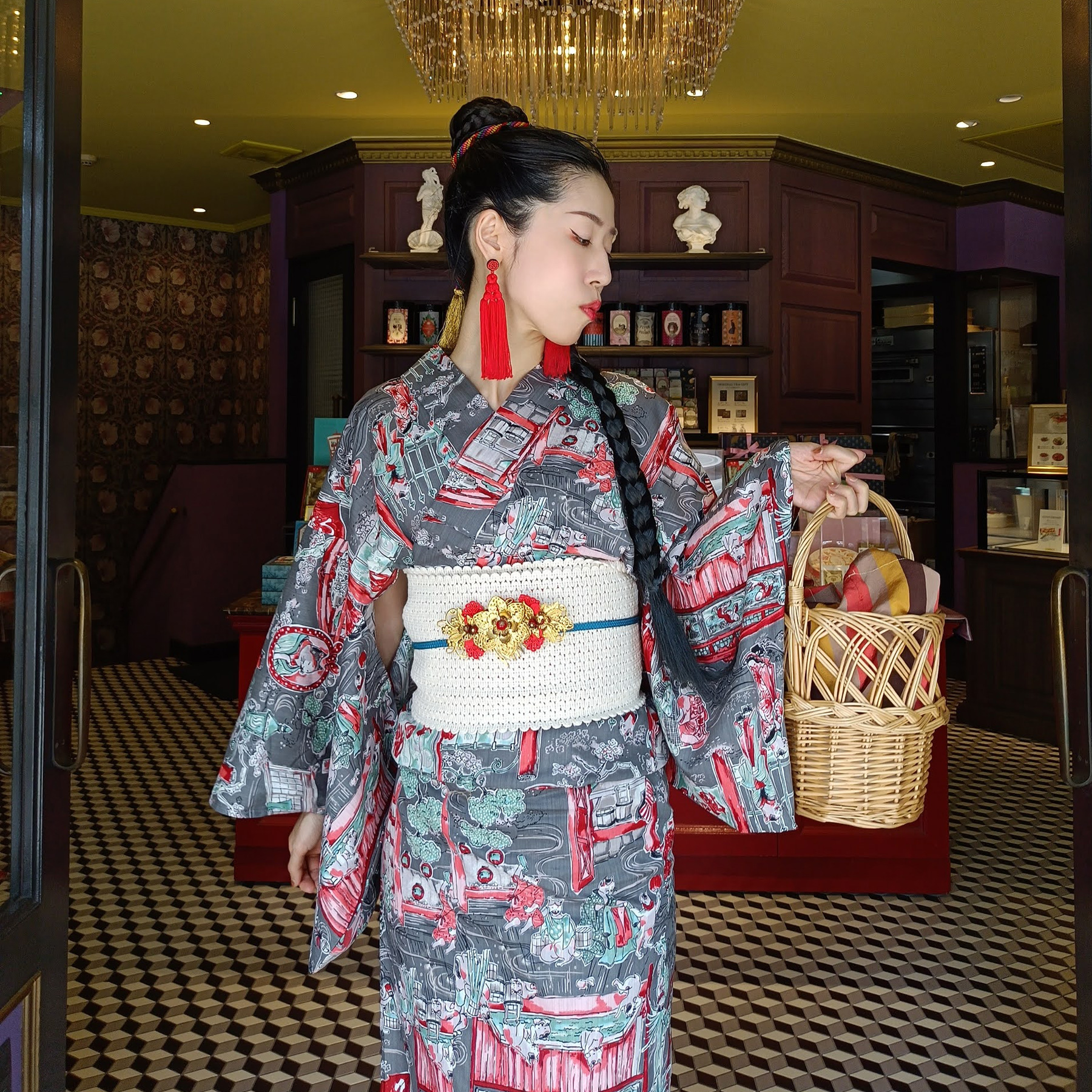 織 蜜 浴衣
