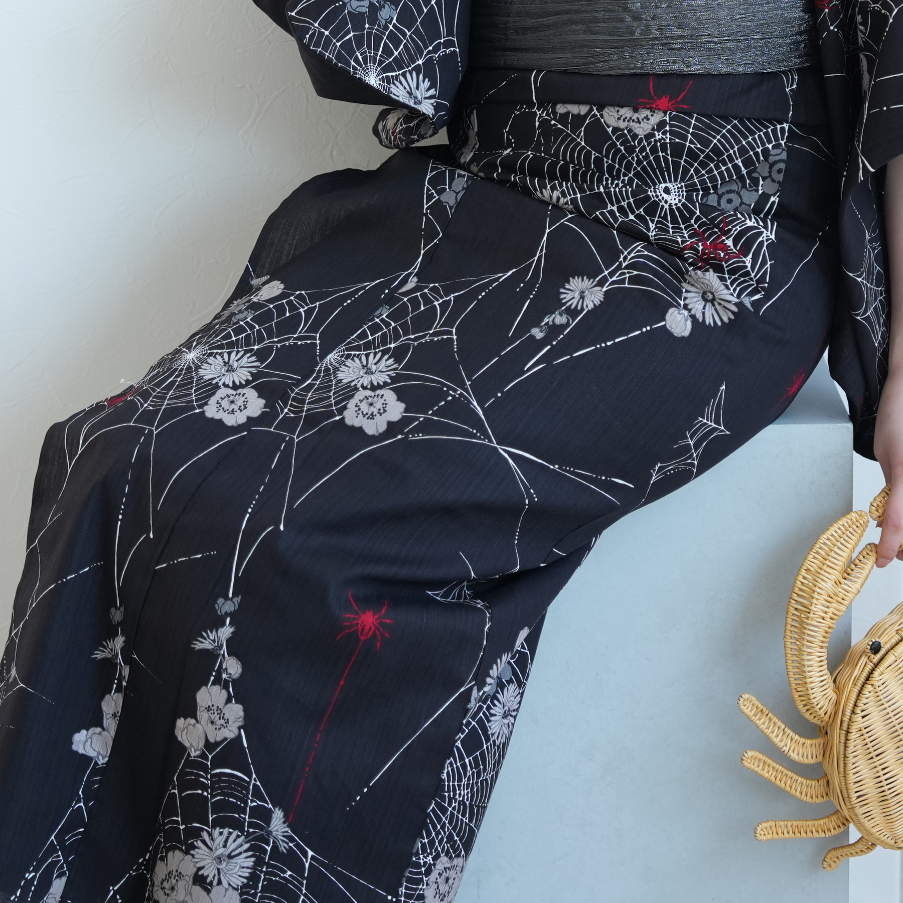 浴衣 ゆかた レディース 女性 おしゃれ レトロ 古典 昭和 平成 大人 夏 盆踊り utatane ウタタネ うたたね 帯 下駄 セット