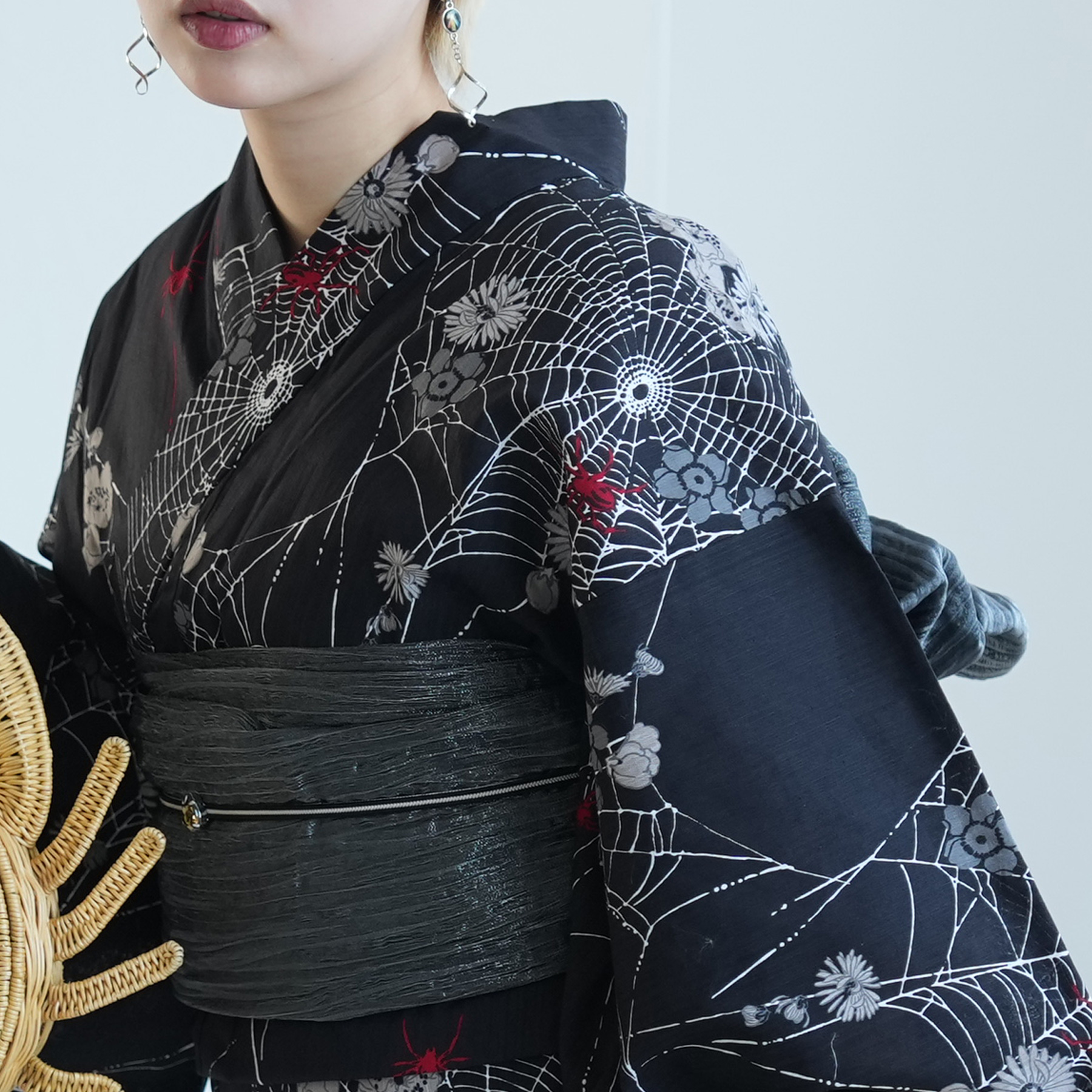 浴衣 ゆかた レディース 女性 おしゃれ レトロ 古典 昭和 平成 大人 夏 盆踊り utatane ウタタネ うたたね 帯 下駄 セット