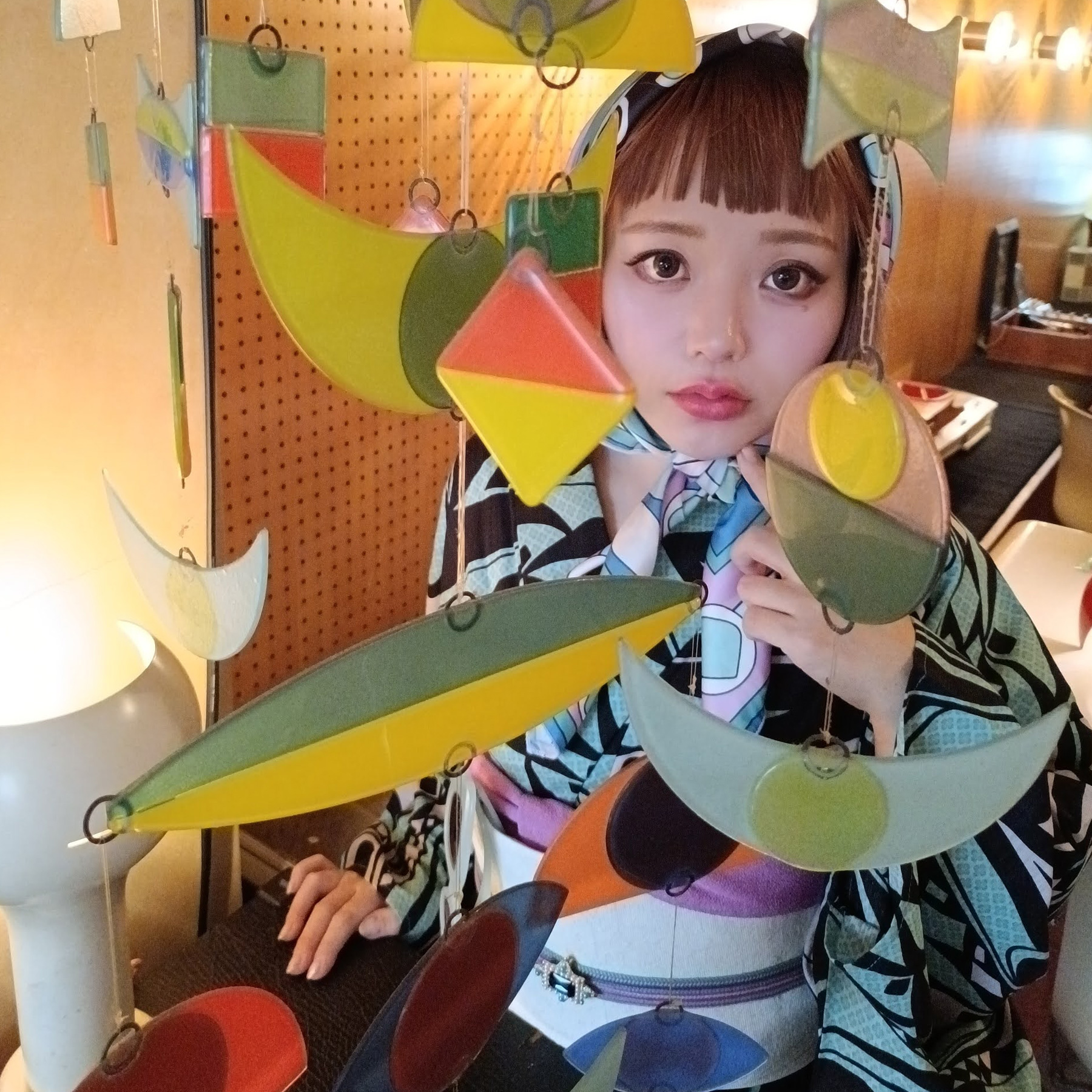 浴衣 ゆかた 織 蜜 レディース ニコアンティーク