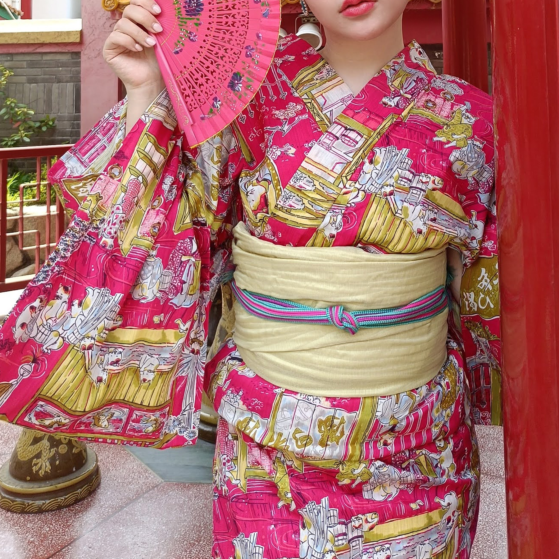 織 蜜 浴衣