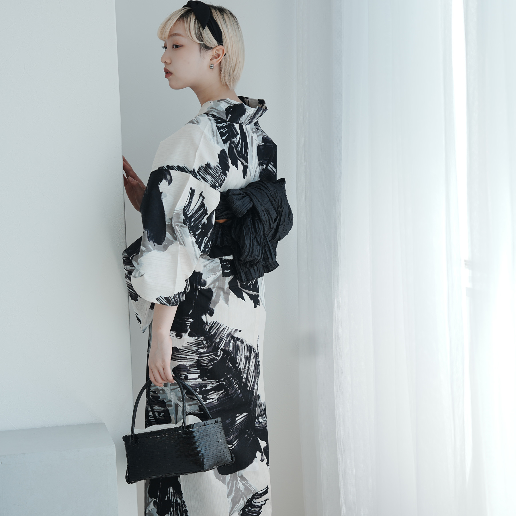 浴衣 ゆかた レディース 女性 おしゃれ レトロ 古典 昭和 平成 大人 夏 盆踊り utatane ウタタネ うたたね 帯 下駄 セット