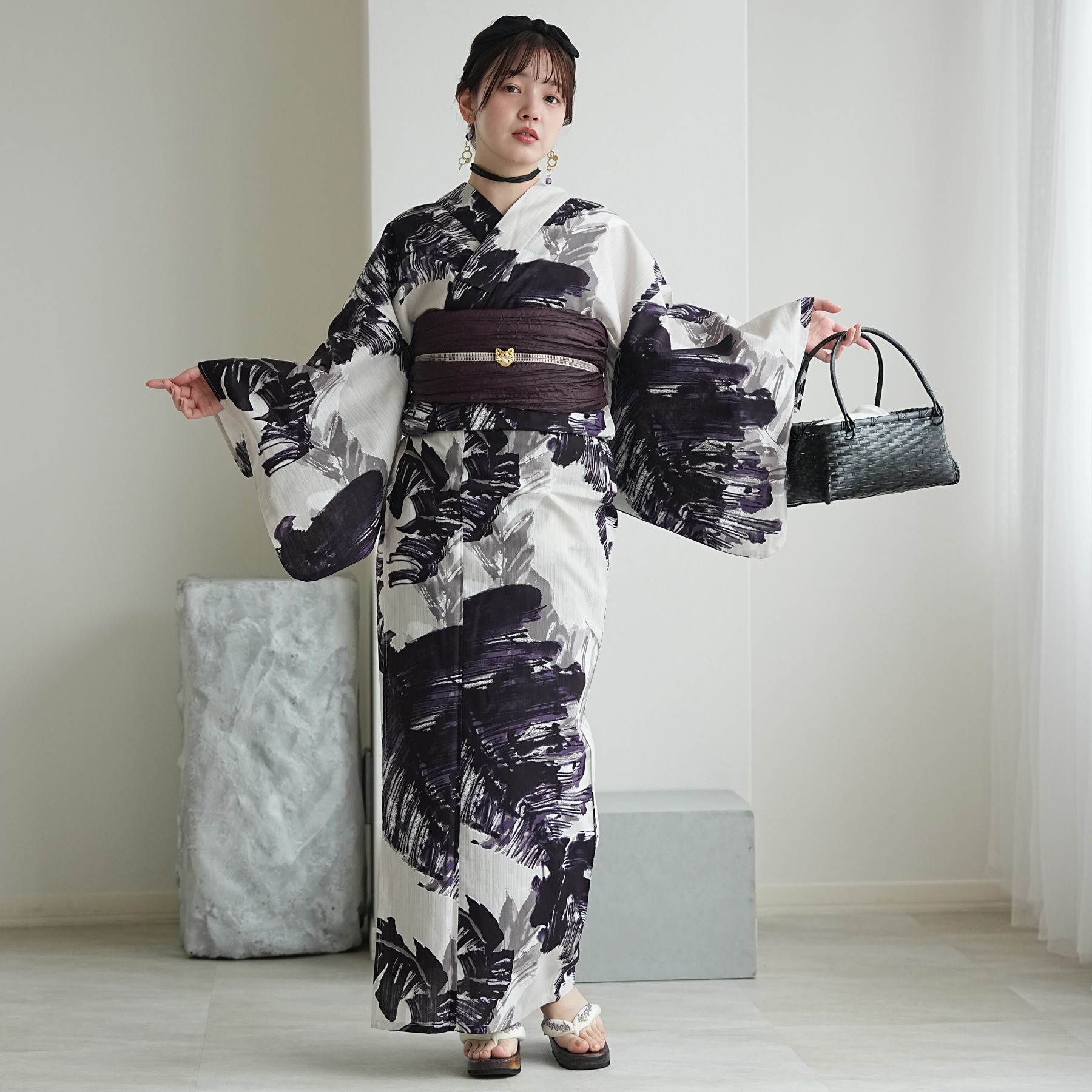 浴衣 レディース セット Sサイズ ニコアンテ...の詳細画像2