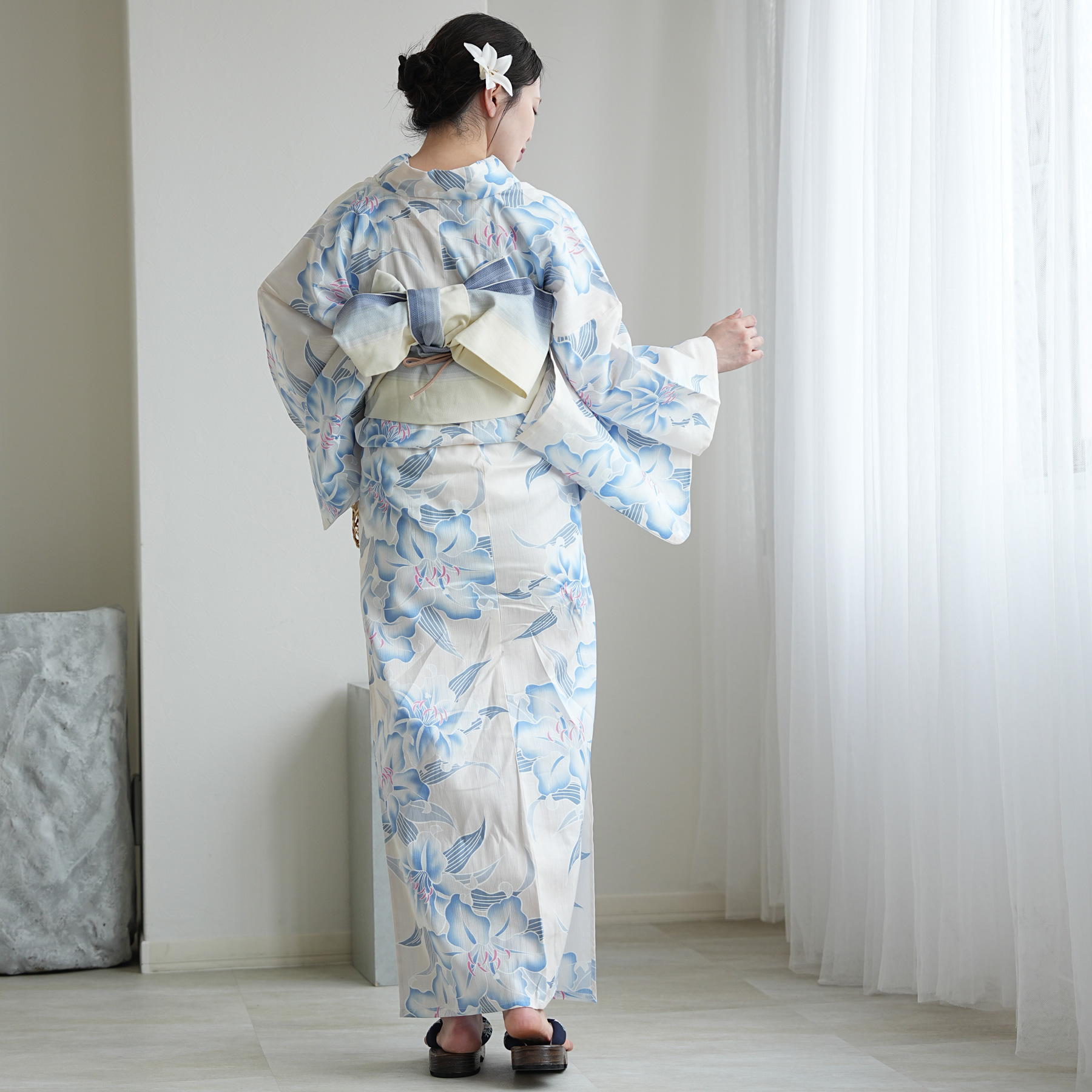 浴衣 レディース セット 高級変わり織 浴衣3...の詳細画像3