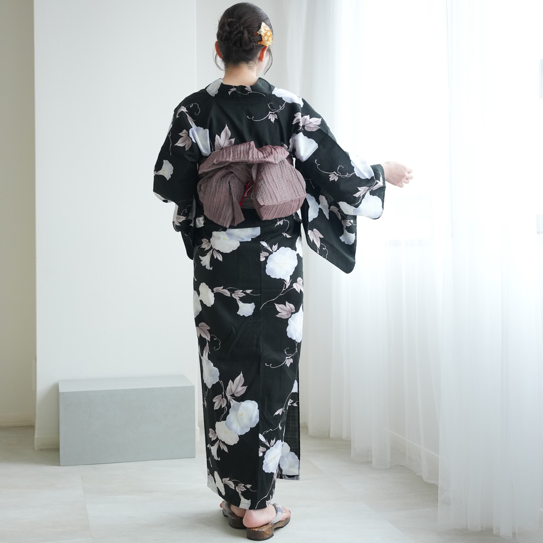 浴衣 レディース セット 高級変わり織 浴衣3...の詳細画像3