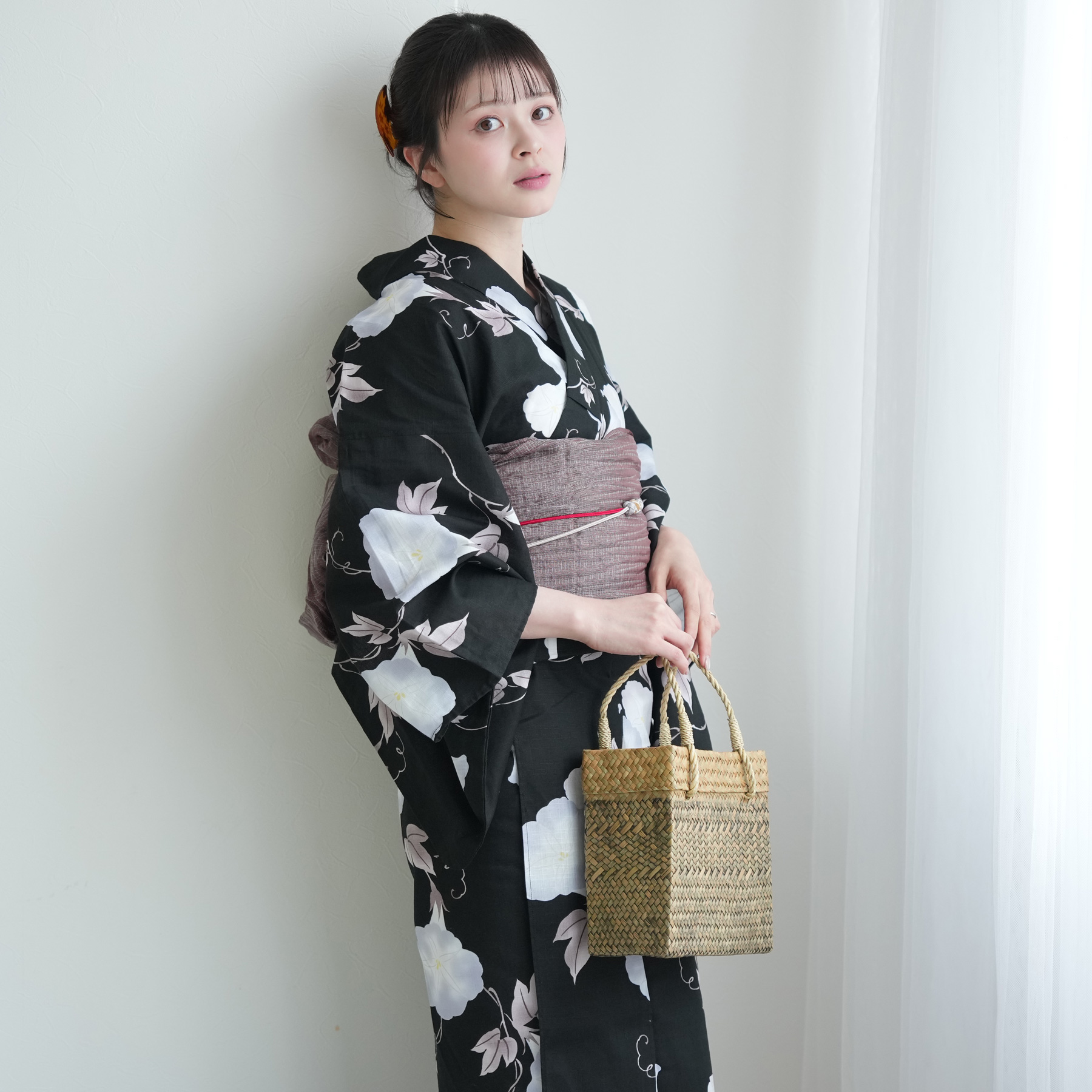 浴衣 レディース セット 高級変わり織 浴衣3...の詳細画像4