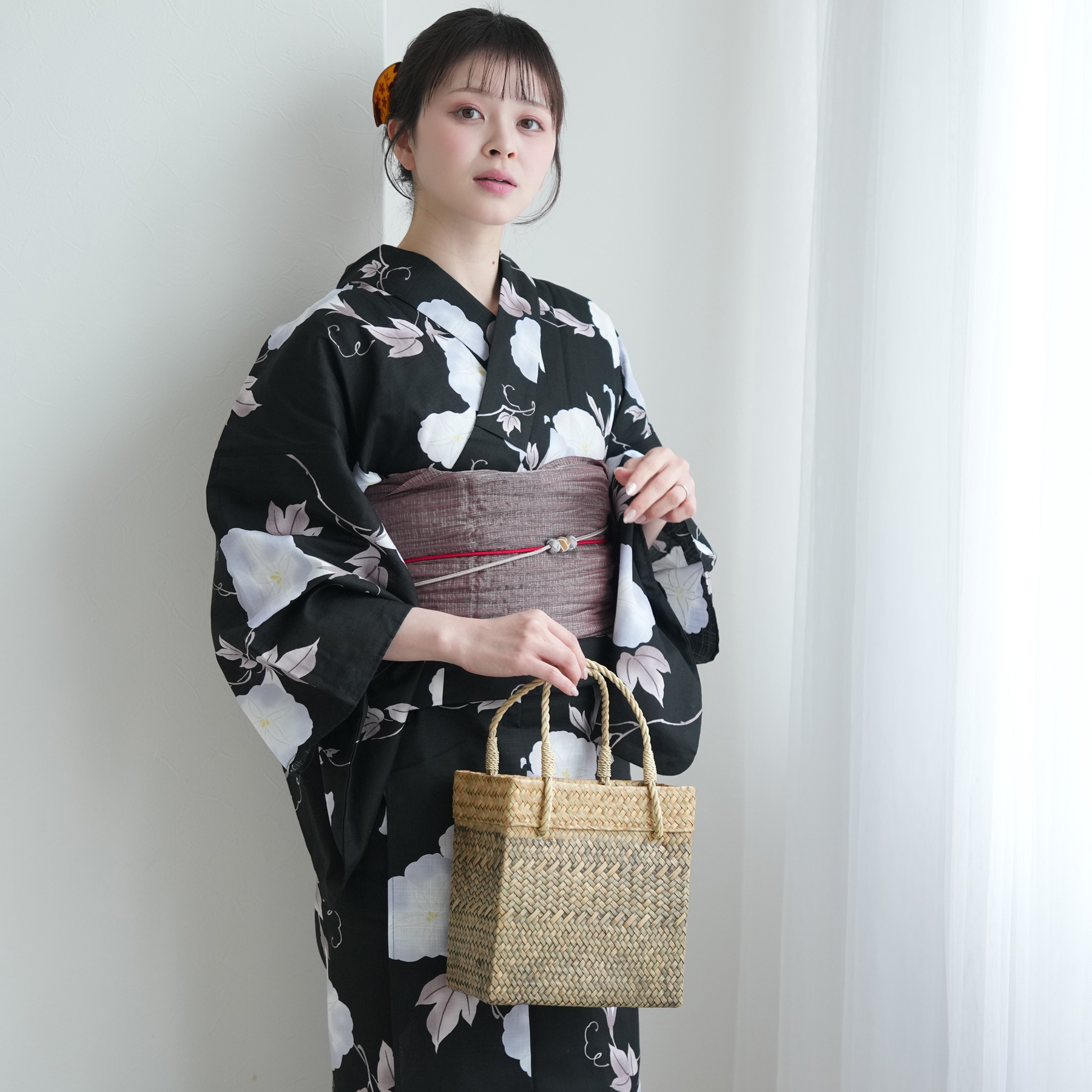浴衣 レディース セット 高級変わり織 浴衣3...の詳細画像5