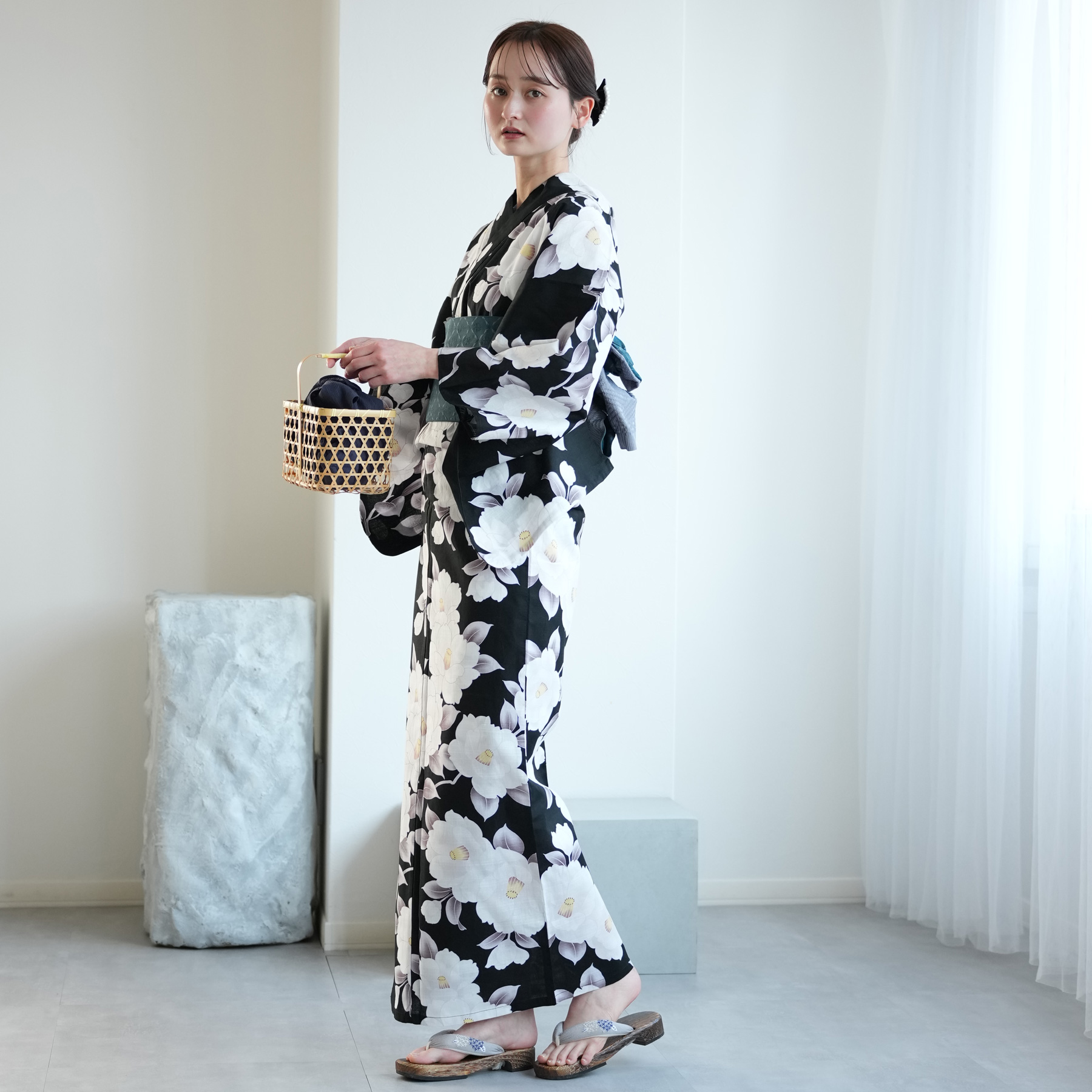 浴衣 レディース セット 高級変わり織 浴衣3...の詳細画像2