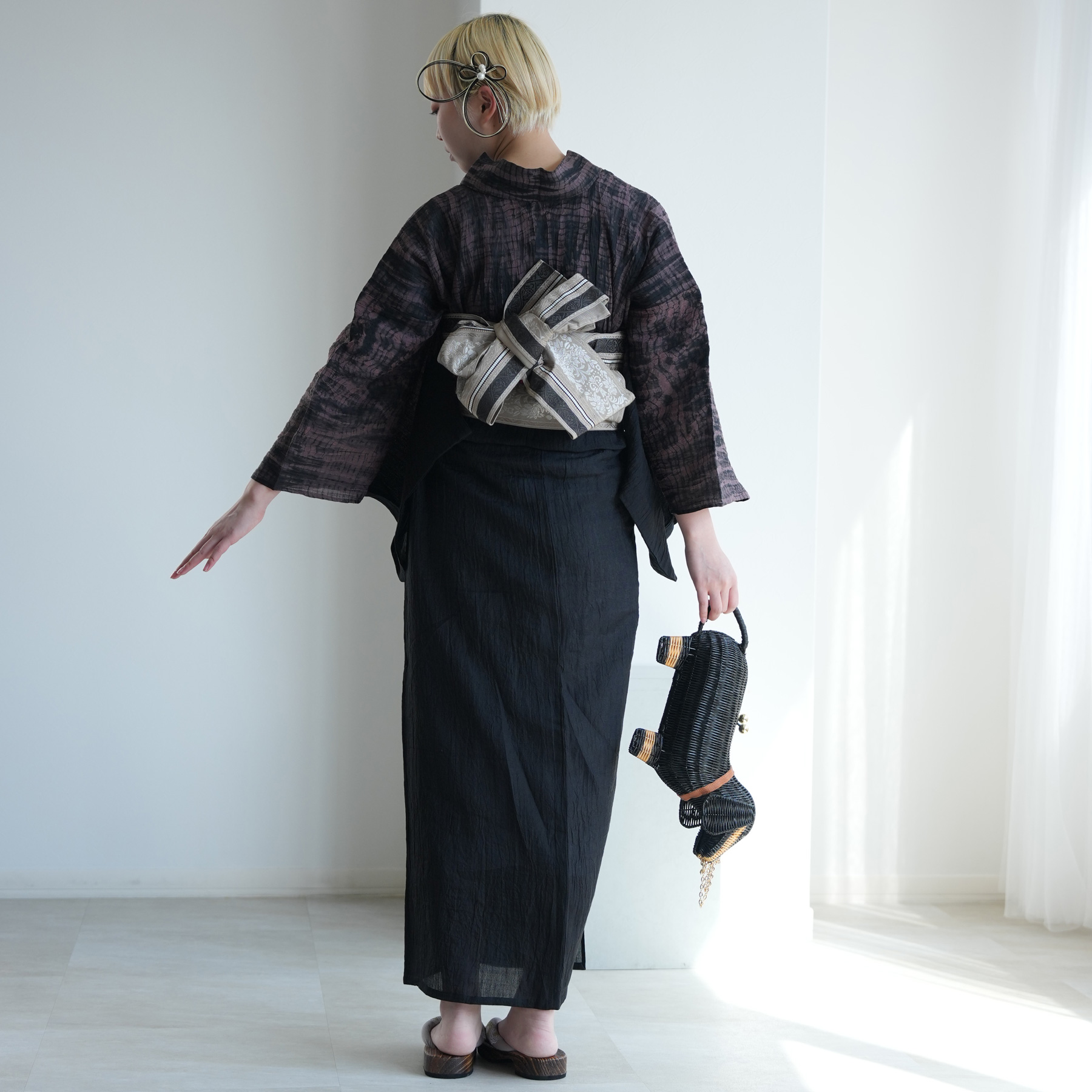 浴衣 レディース セット utatane 京鹿...の詳細画像4