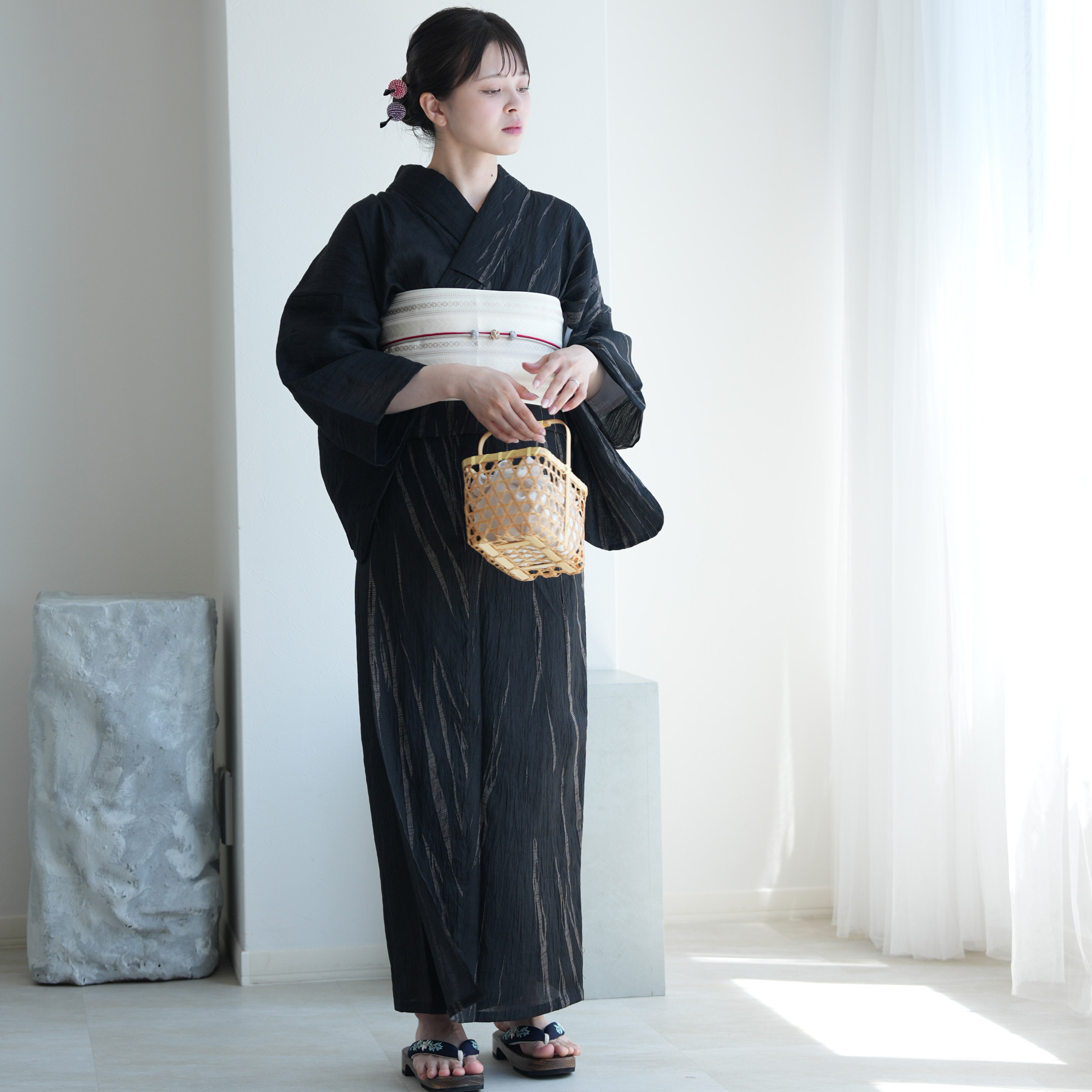 浴衣 ゆかた レディース 女性 おしゃれ 有松絞り 高級 上品 大人 日本製 国産