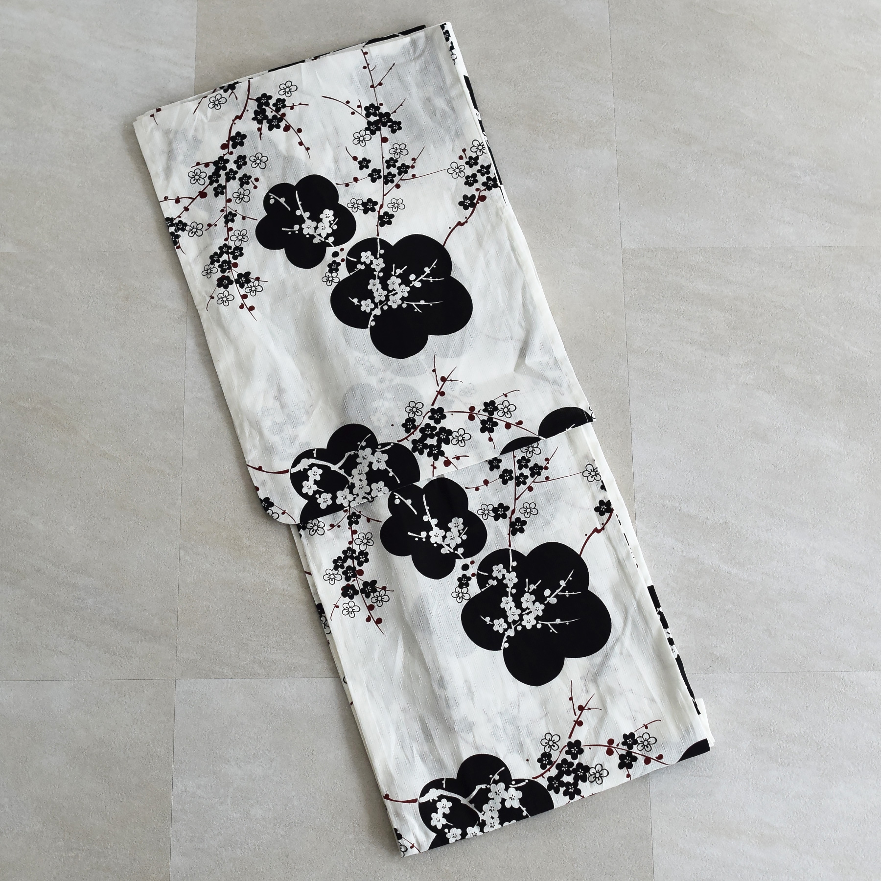 【新品】utatane　浴衣　3点セット　帯　下駄　モノトーン　レディース utatane｜浴衣 セット レディース 浴衣セット 大人 3点セット