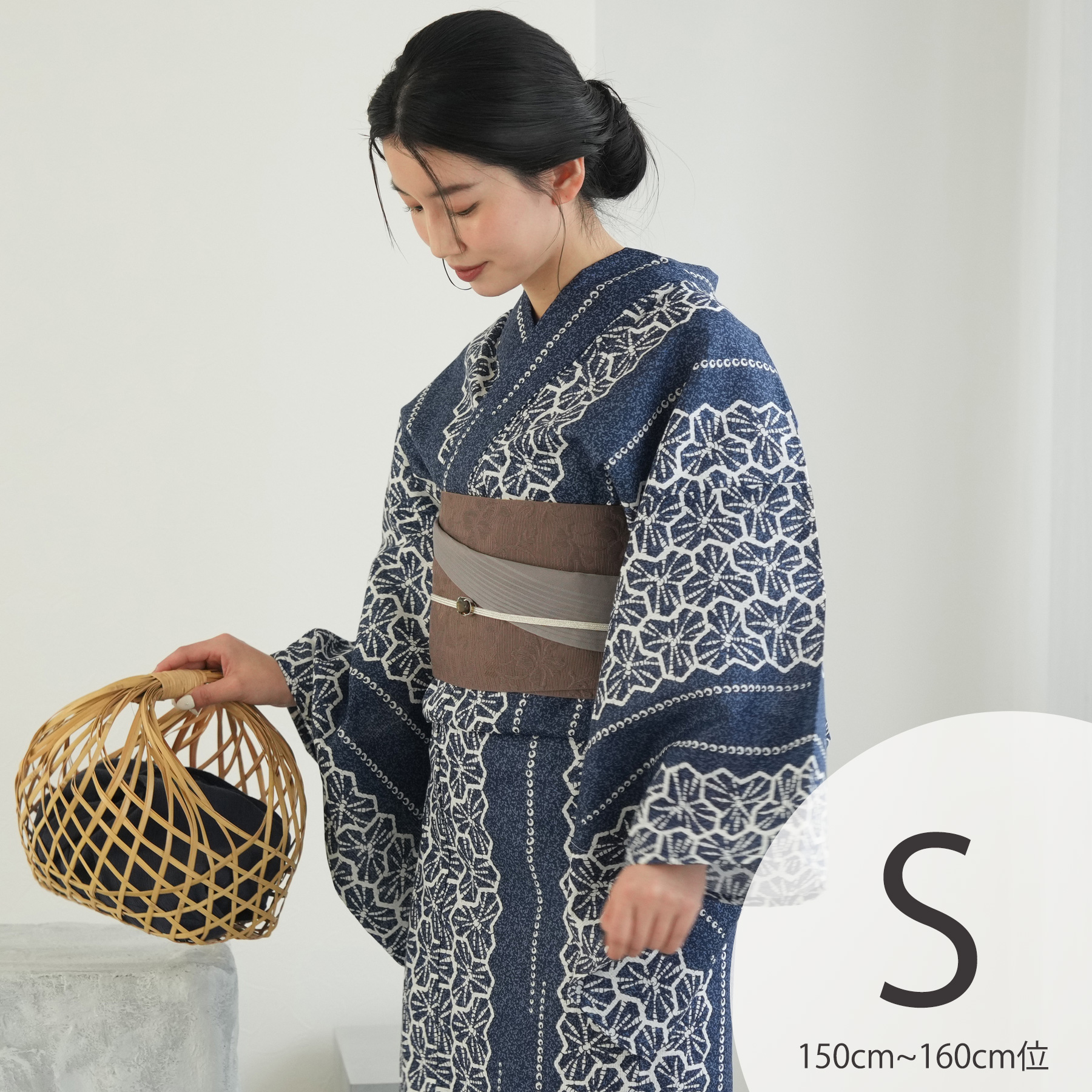 utatane 浴衣３点セット utatane 浴衣 レディース セット 高級変わり織 浴衣3点セット