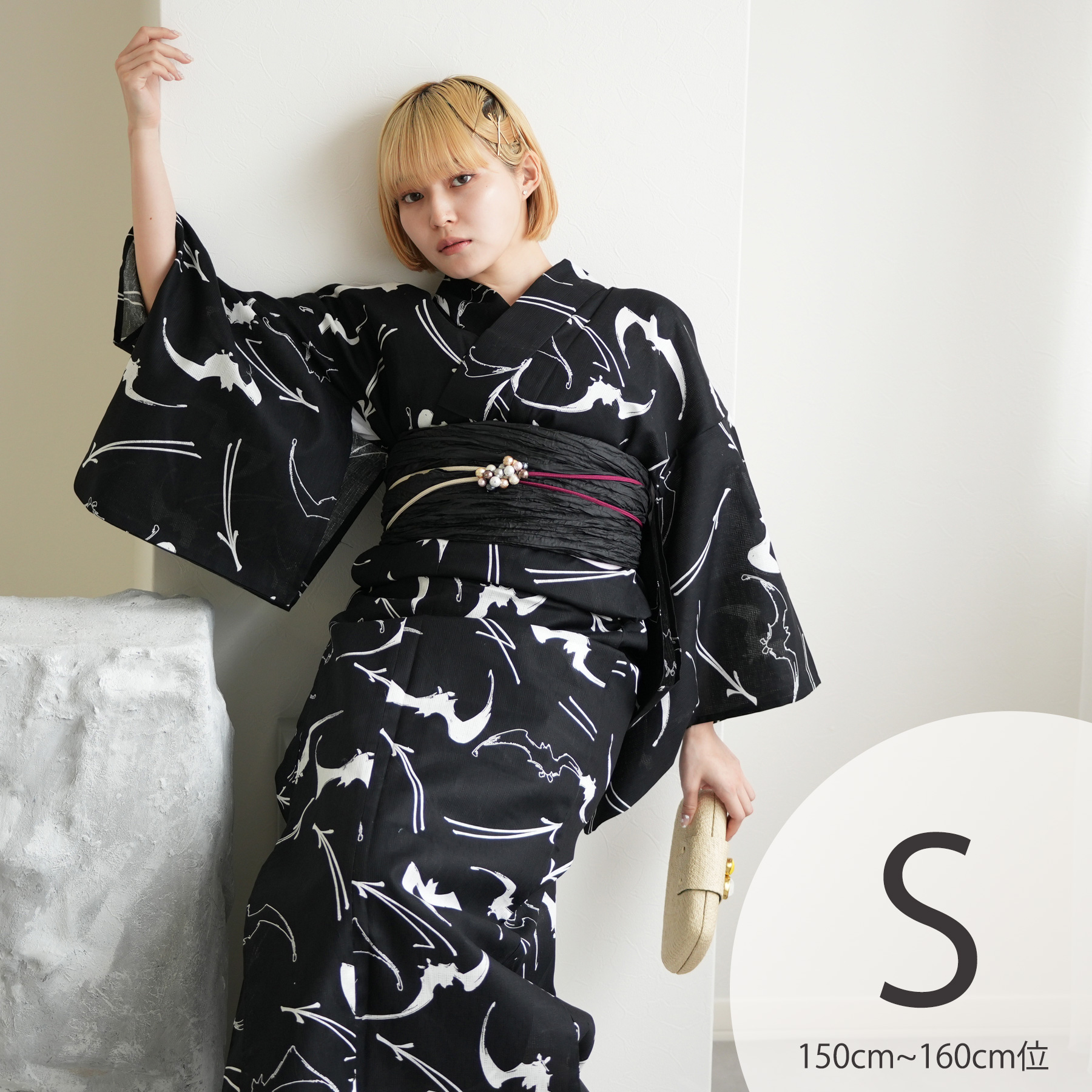 utatane ニコアンティーク Sサイズ 浴衣 帯 セット 半幅帯 浴衣 セット レディース ニコアンティーク sサイズ 3点セット