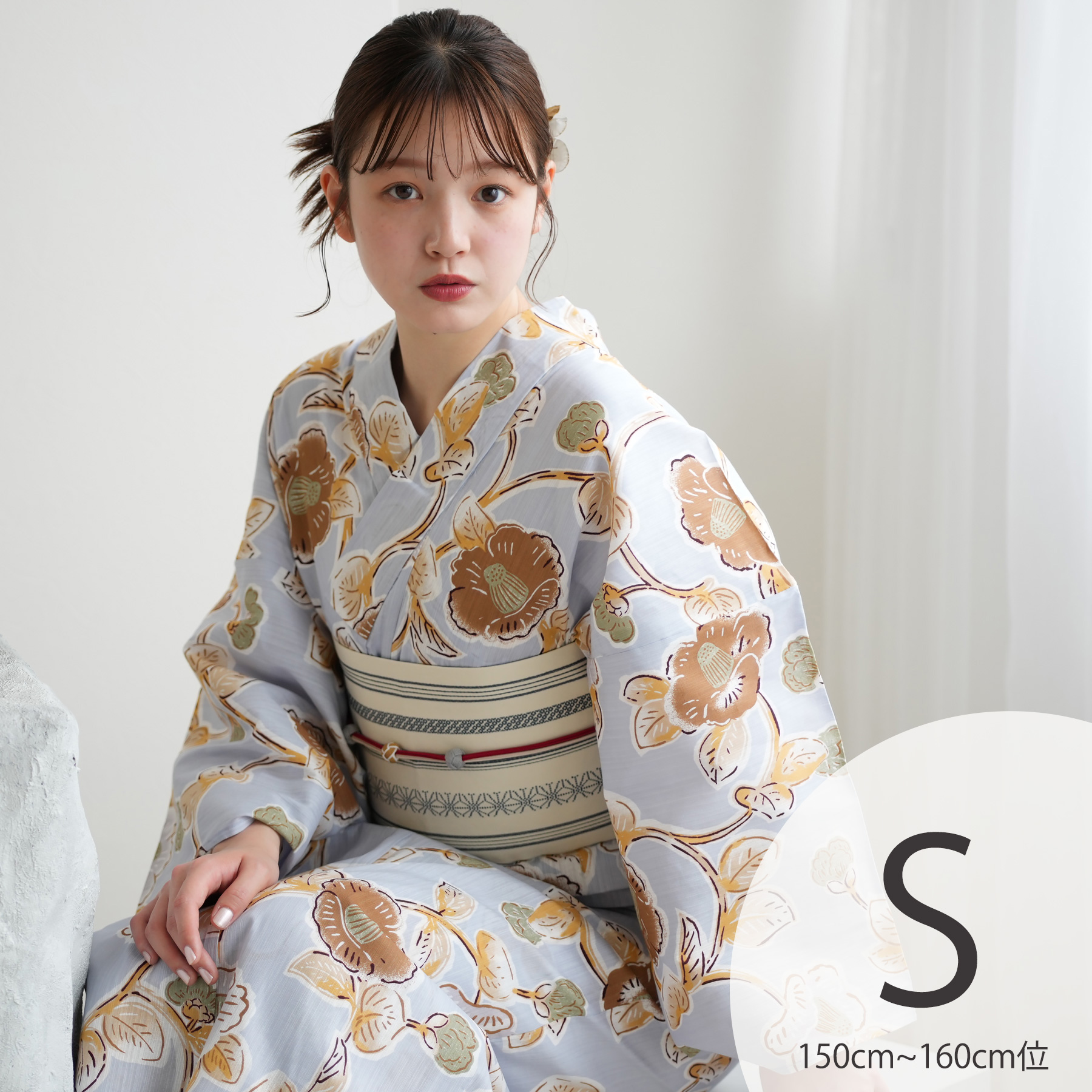 utatane 浴衣 レディース セット 高級変わり織 浴衣3点セット
