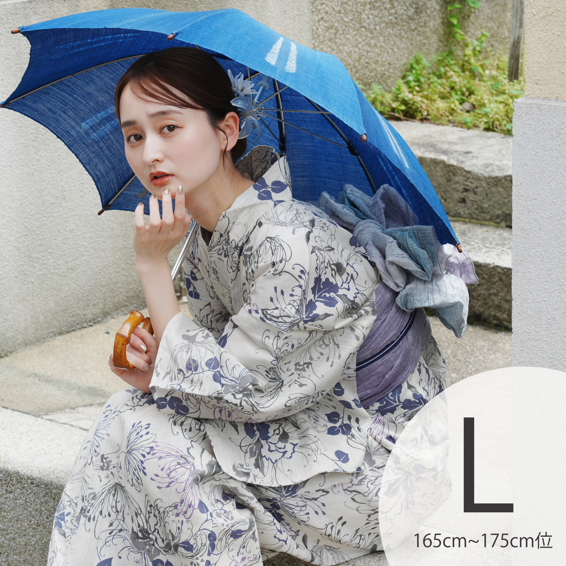 utatane 浴衣・帯セット・下駄 utatane 浴衣 セット レディース ゆったりサイズ 3点セット 浴衣