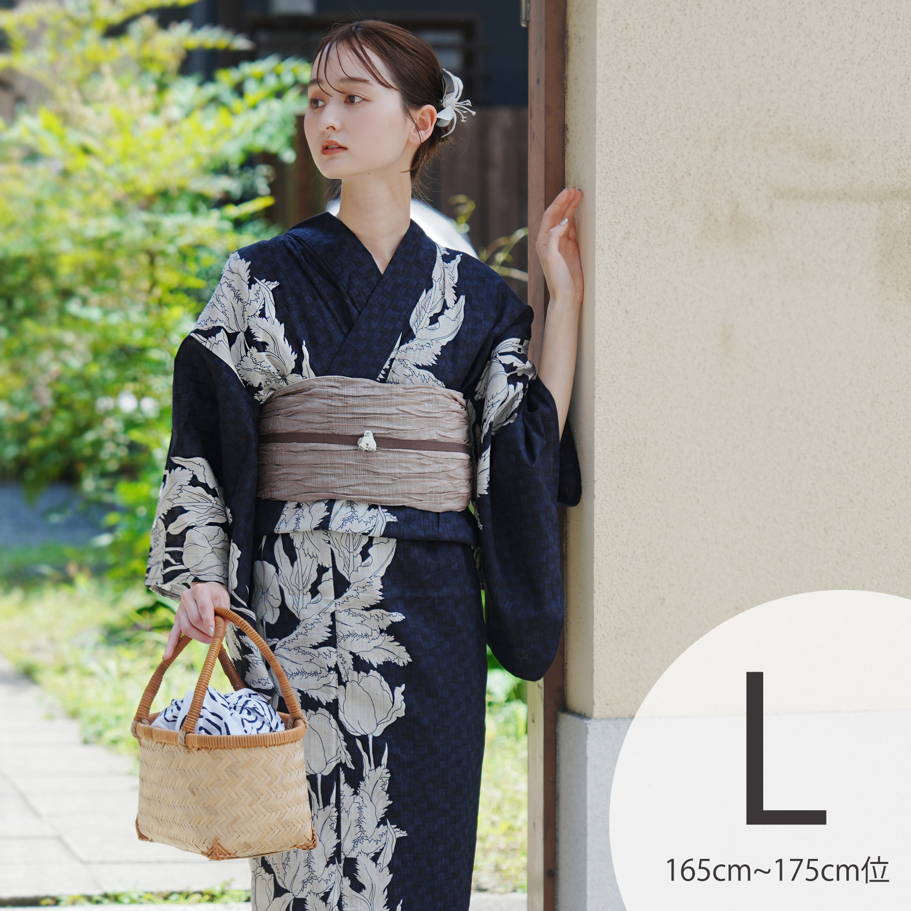 utatane 浴衣 レディース セット 高級変わり織 フリーサイズ 浴衣/帯