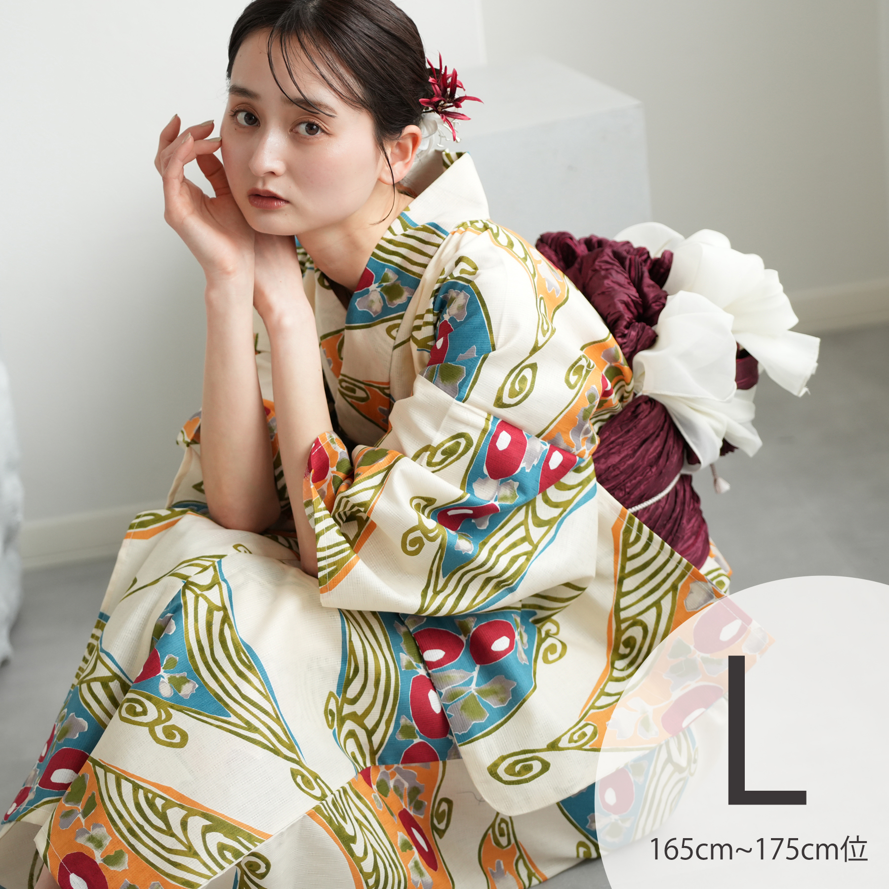 utatane 浴衣 レディース セット 高級変わり織 浴衣3点セット 先