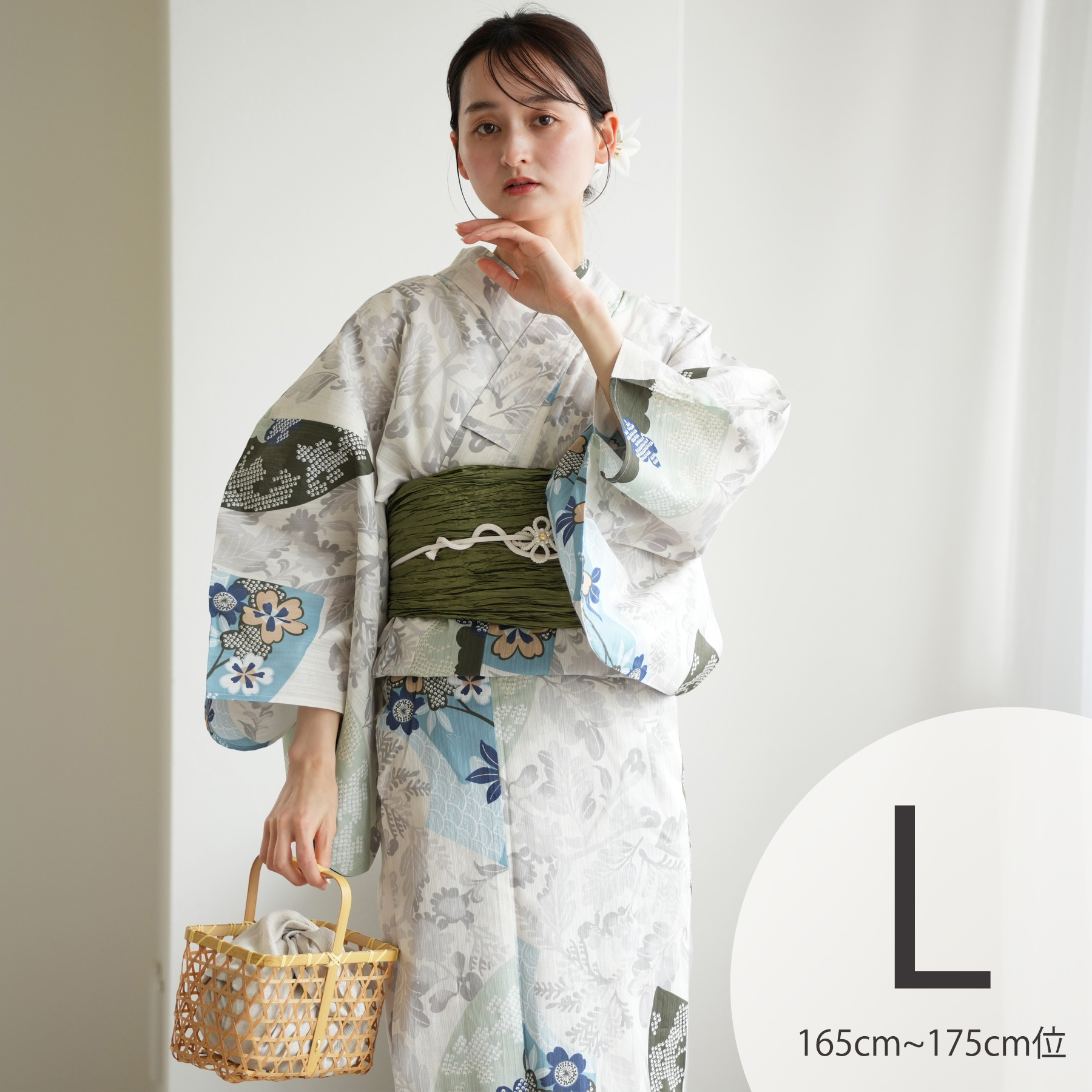 utatane 浴衣 レディース セット 高級変わり織 浴衣3点セット