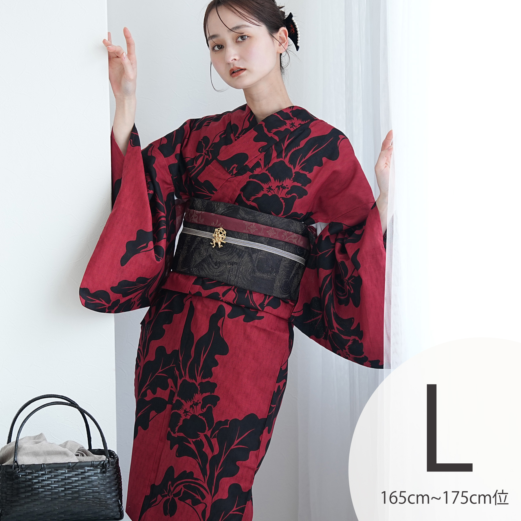 utatane 浴衣 レディース セット 綿麻 高級変わり織 フリーサイズ 浴衣