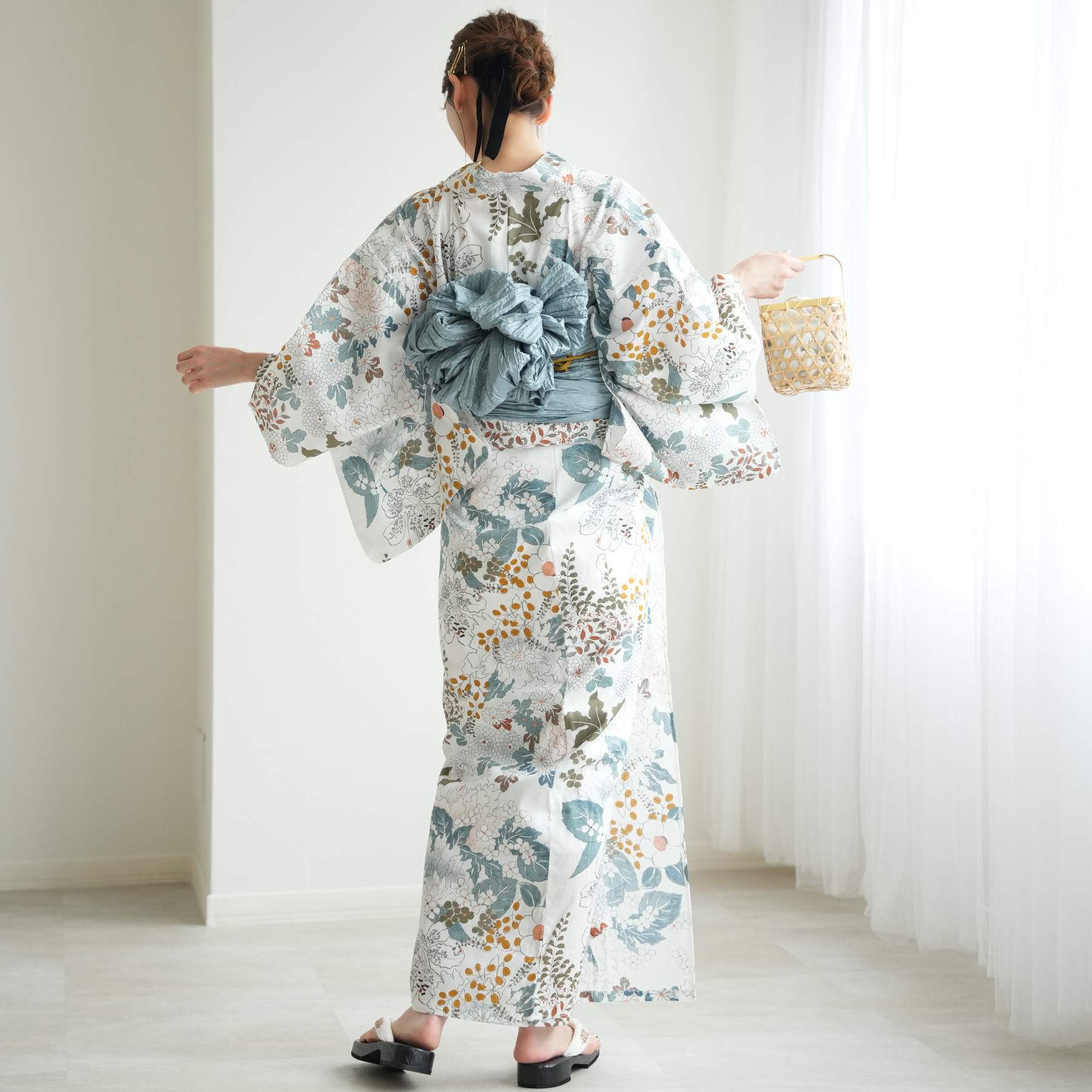utatane 浴衣 レディース セット セパレート 高級変わり織 二部