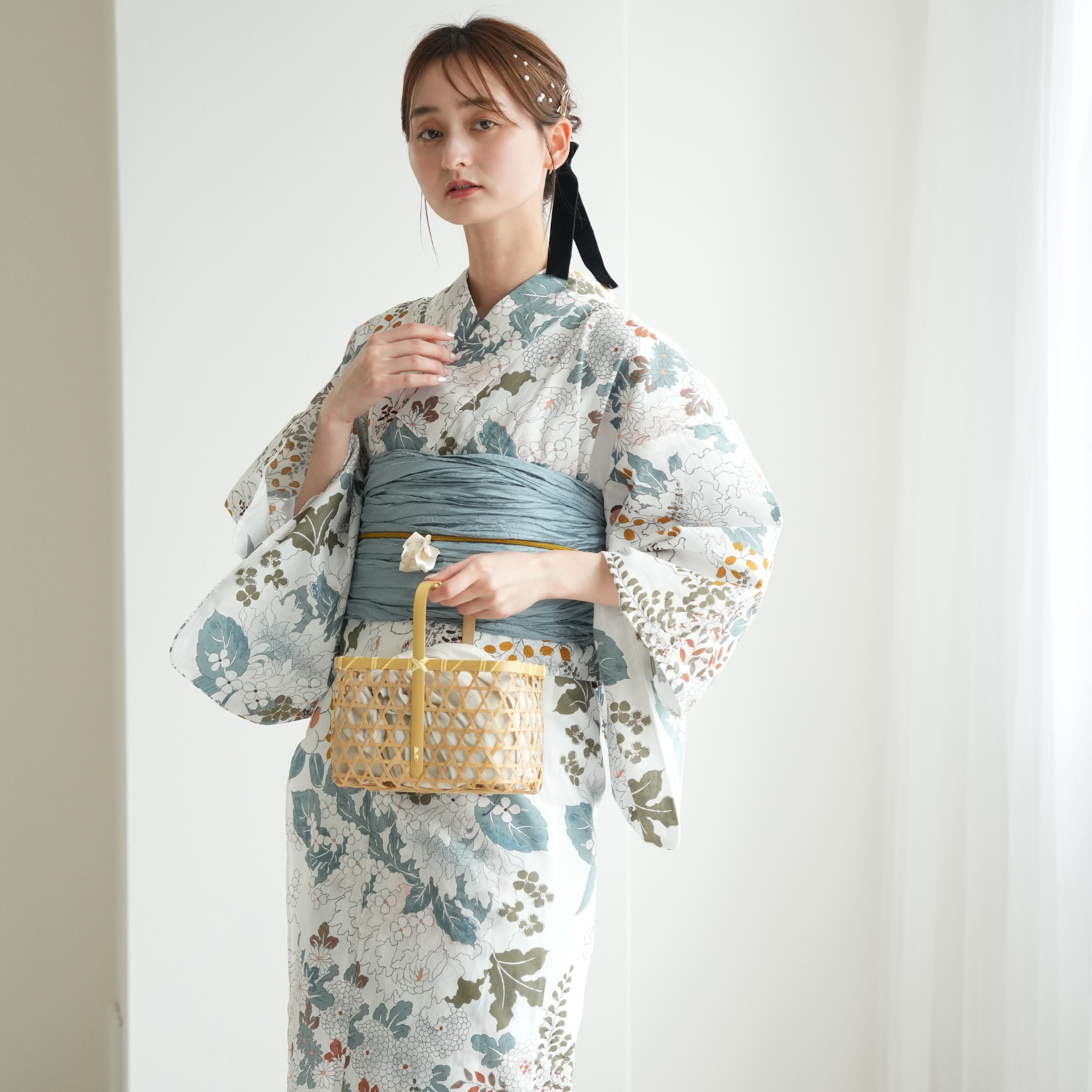utatane 浴衣 レディース セット セパレート 高級変わり織 二部