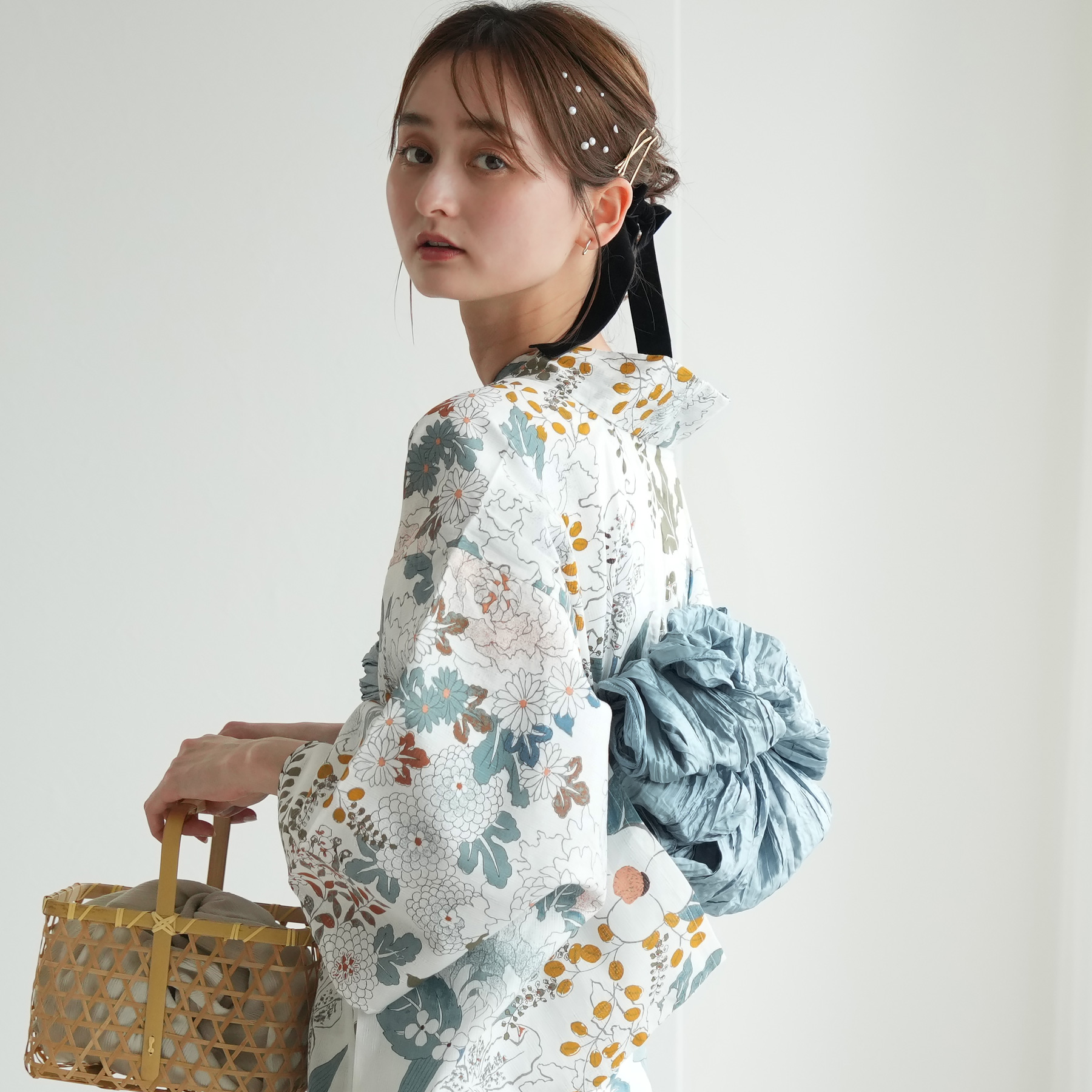 utatane 浴衣 レディース セット セパレート 高級変わり織 二部