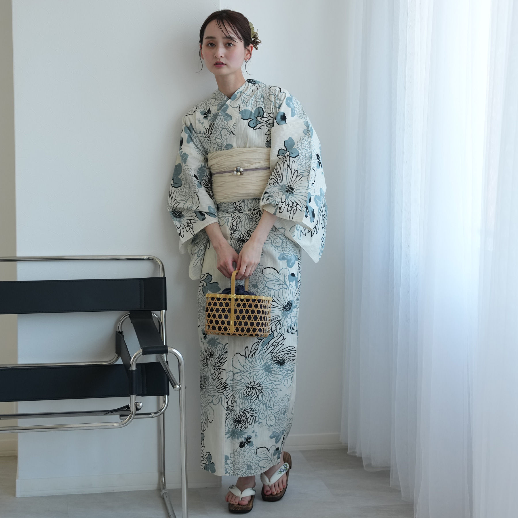 y09 新品 utatane 二部式 セパレート 浴衣 3点セット utatane 浴衣 レディース セット セパレート 二部式浴衣3点セット 先