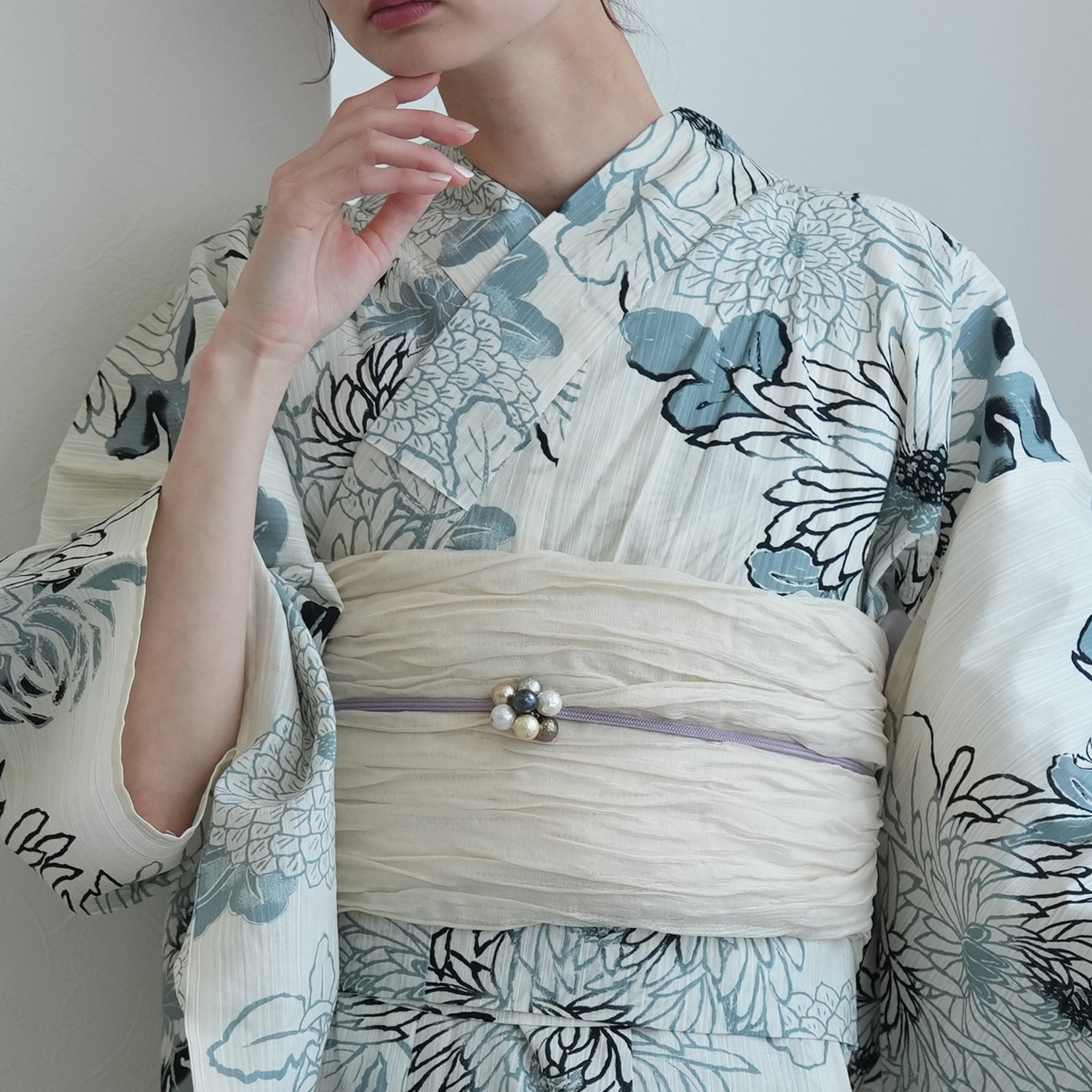 utatane 浴衣 レディース セット セパレート 二部式浴衣3点セット 先