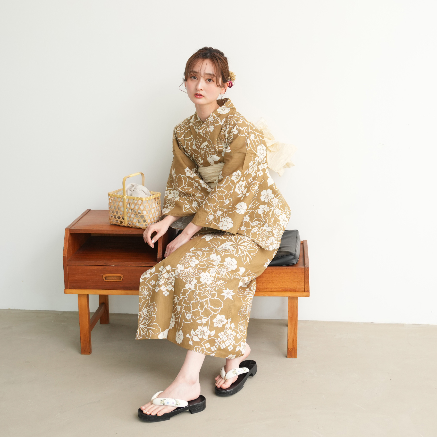 utatane 浴衣 レディース セット セパレート 二部式浴衣3点