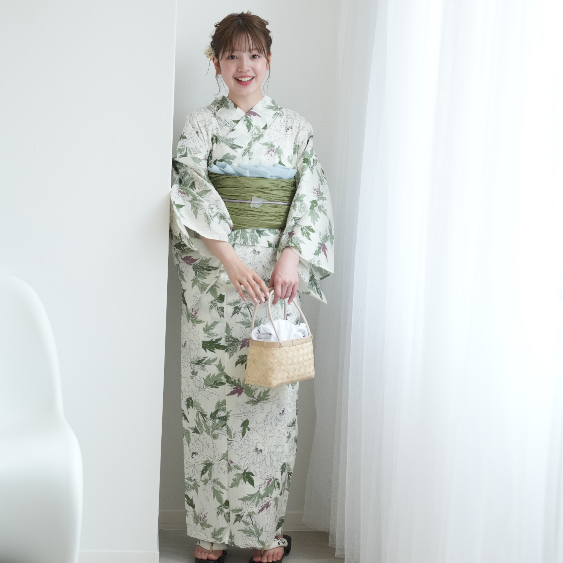 utatane 浴衣 レディース セット セパレート 二部式浴衣3点