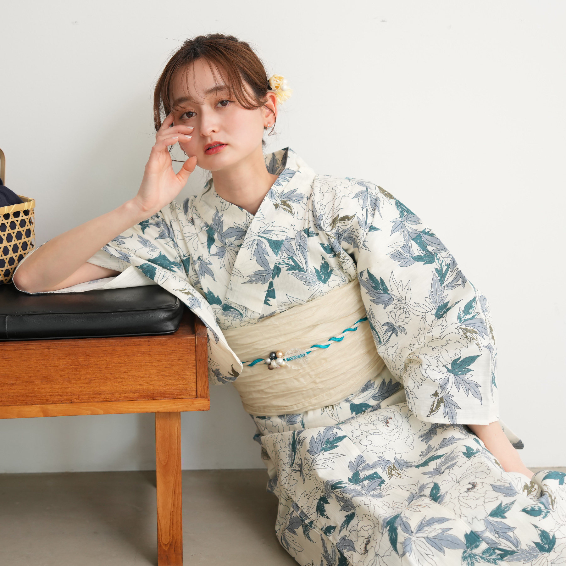 utatane 浴衣 レディース セット セパレート 二部式浴衣3点