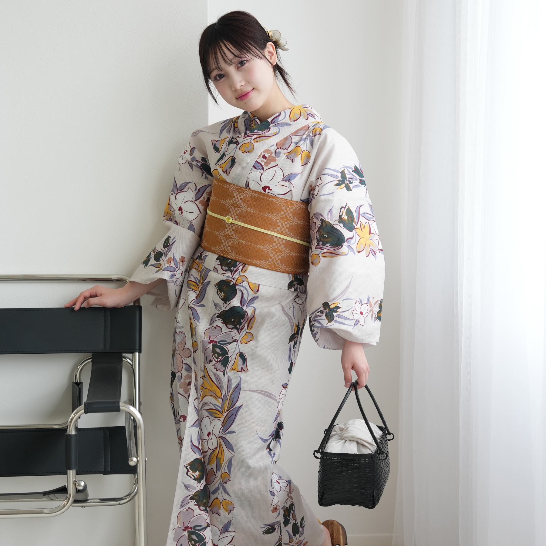 utatane 浴衣 レディース セット セパレート 高級変わり織 二部
