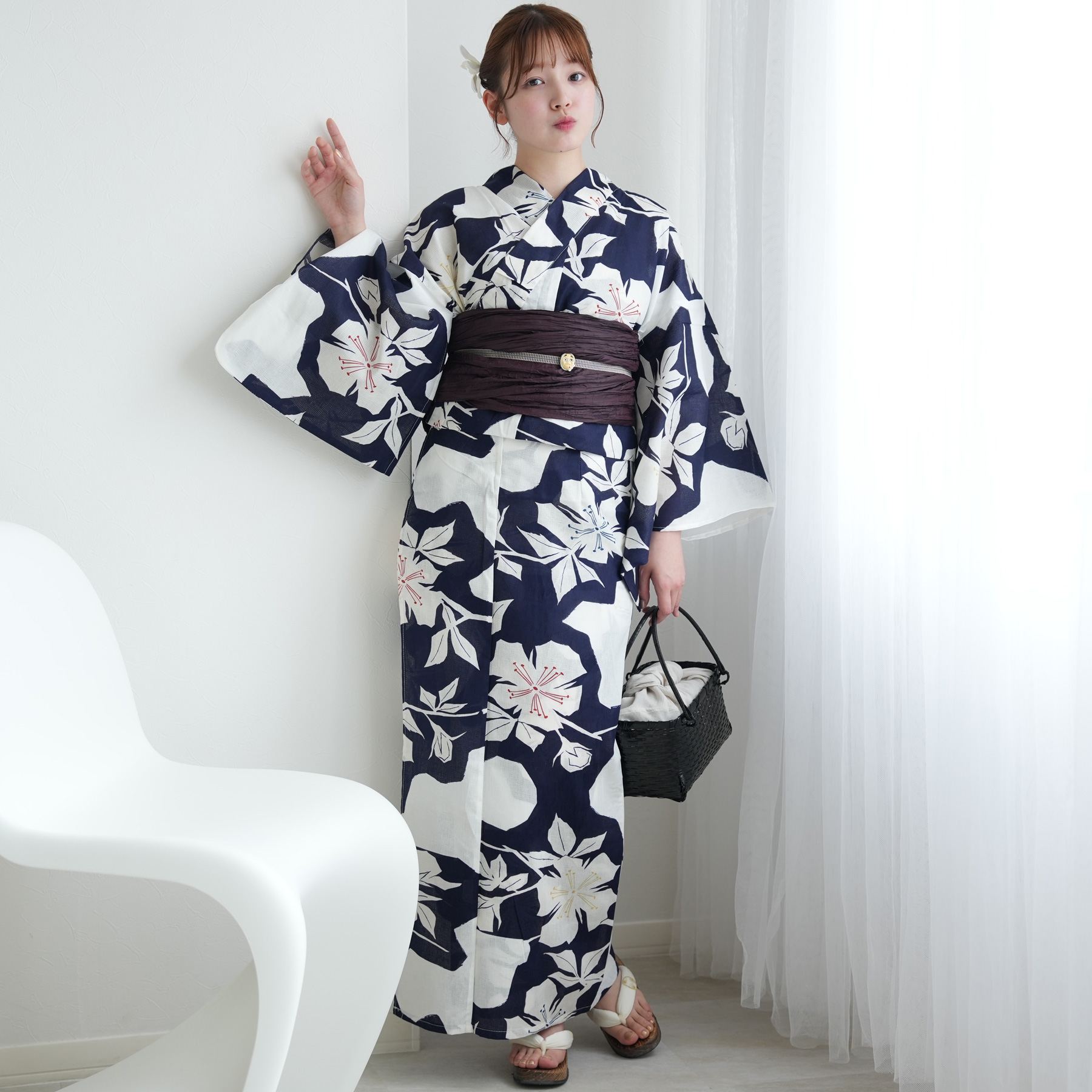 utatane 浴衣 レディース セット セパレート 高級変わり織 二部