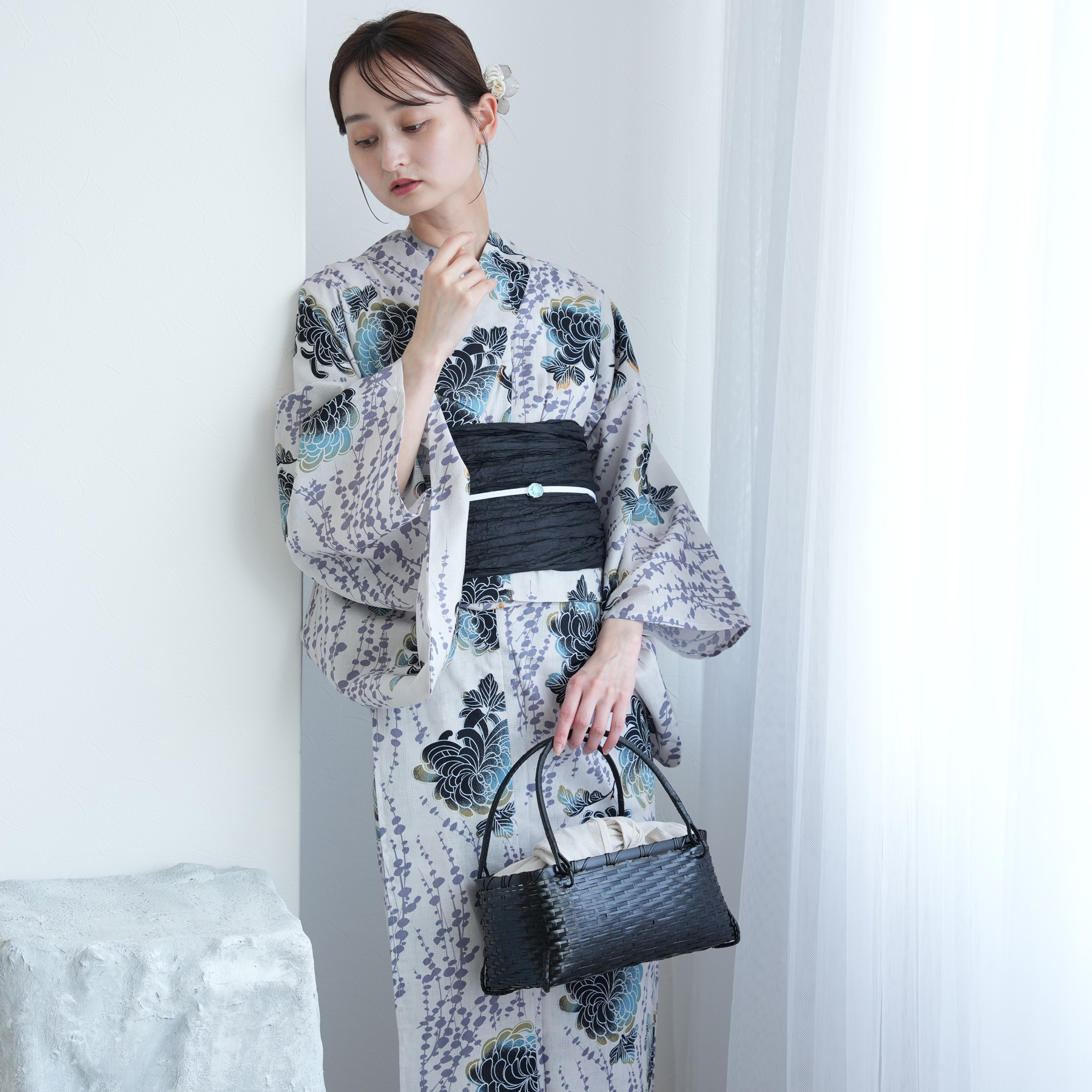浴衣　二部式　utatane タグ付き　未使用 浴衣（セパレート／二部式セット） | utatane［公式］オンライン