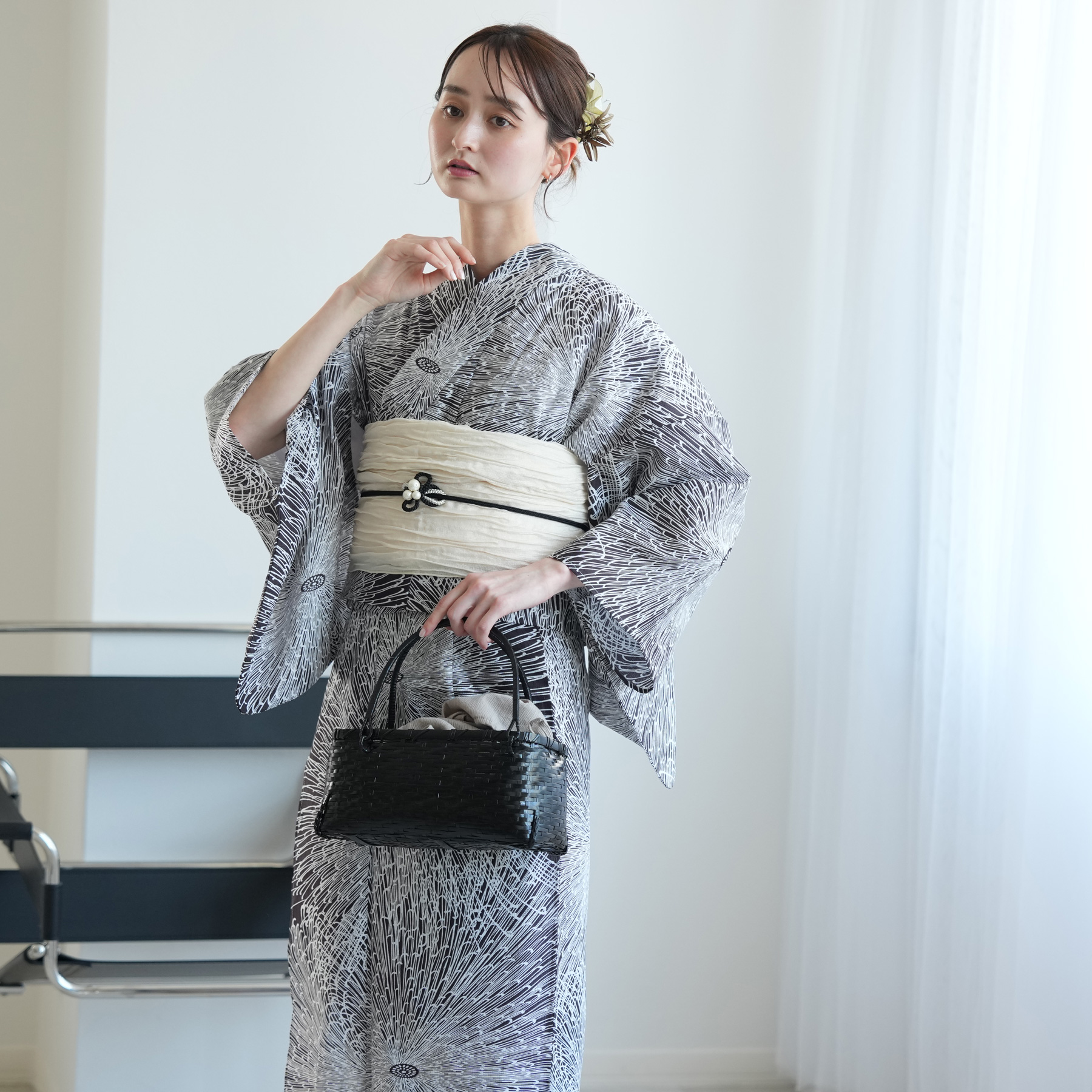 uratane 浴衣セット utatane 浴衣 選べる浴衣2点セット 作り帯 レディース
