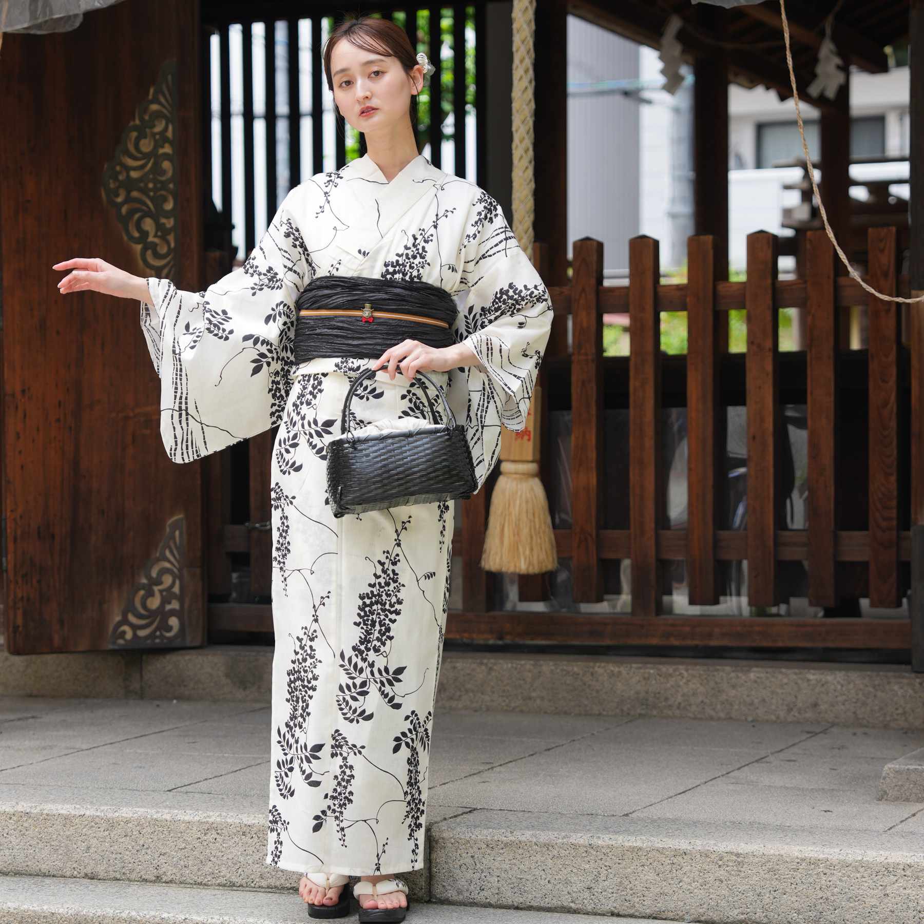 utatane 浴衣 レディース セット セパレート 二部式浴衣3点