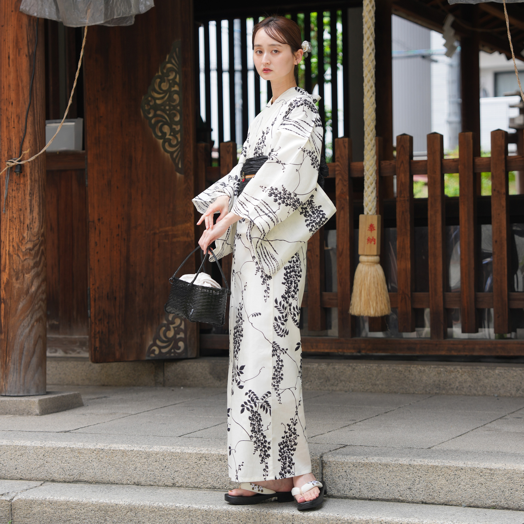 utatane セパレート浴衣　3点セット utatane 浴衣 レディース セット セパレート 二部式浴衣3点