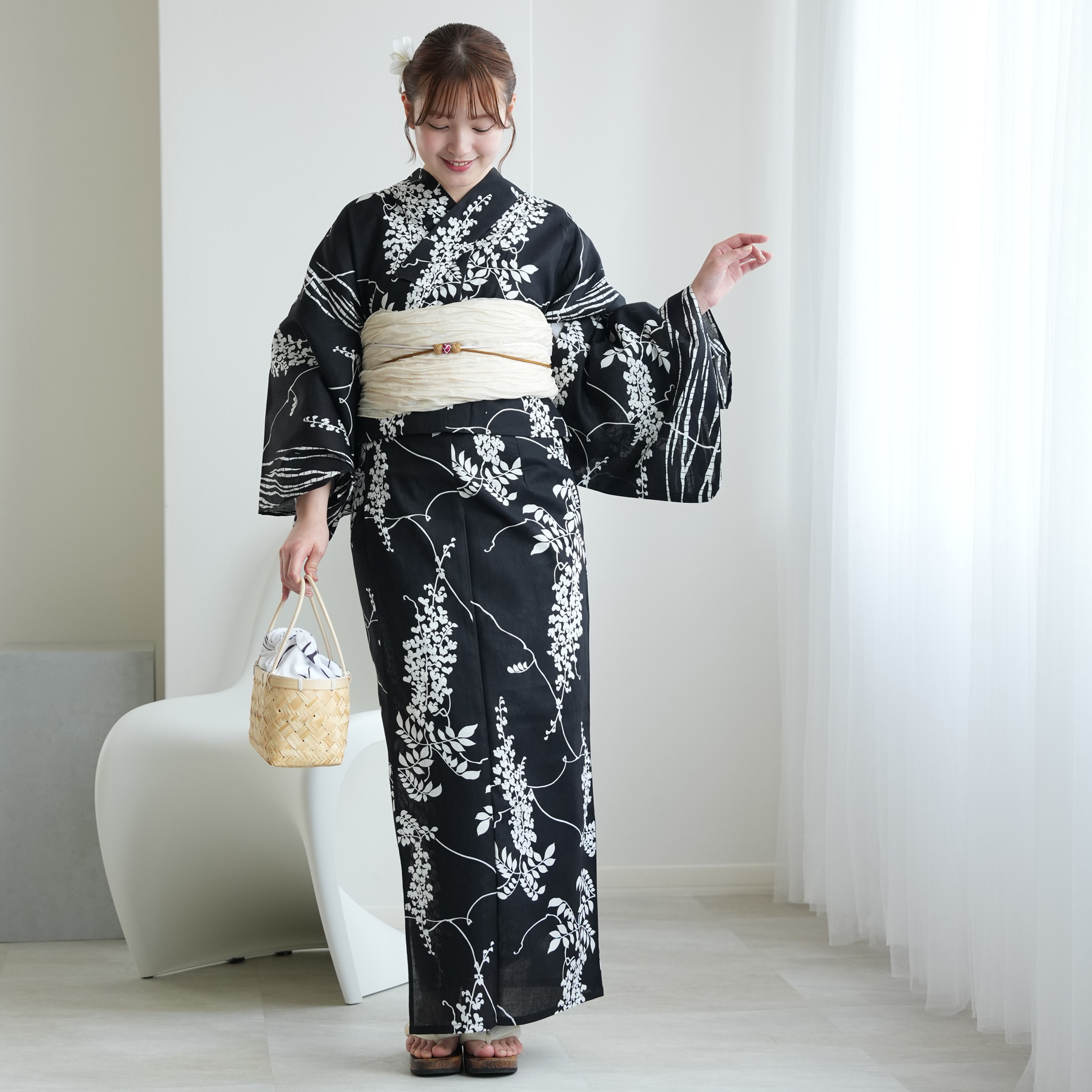 utatane 浴衣 レディース セット セパレート 二部式浴衣3点