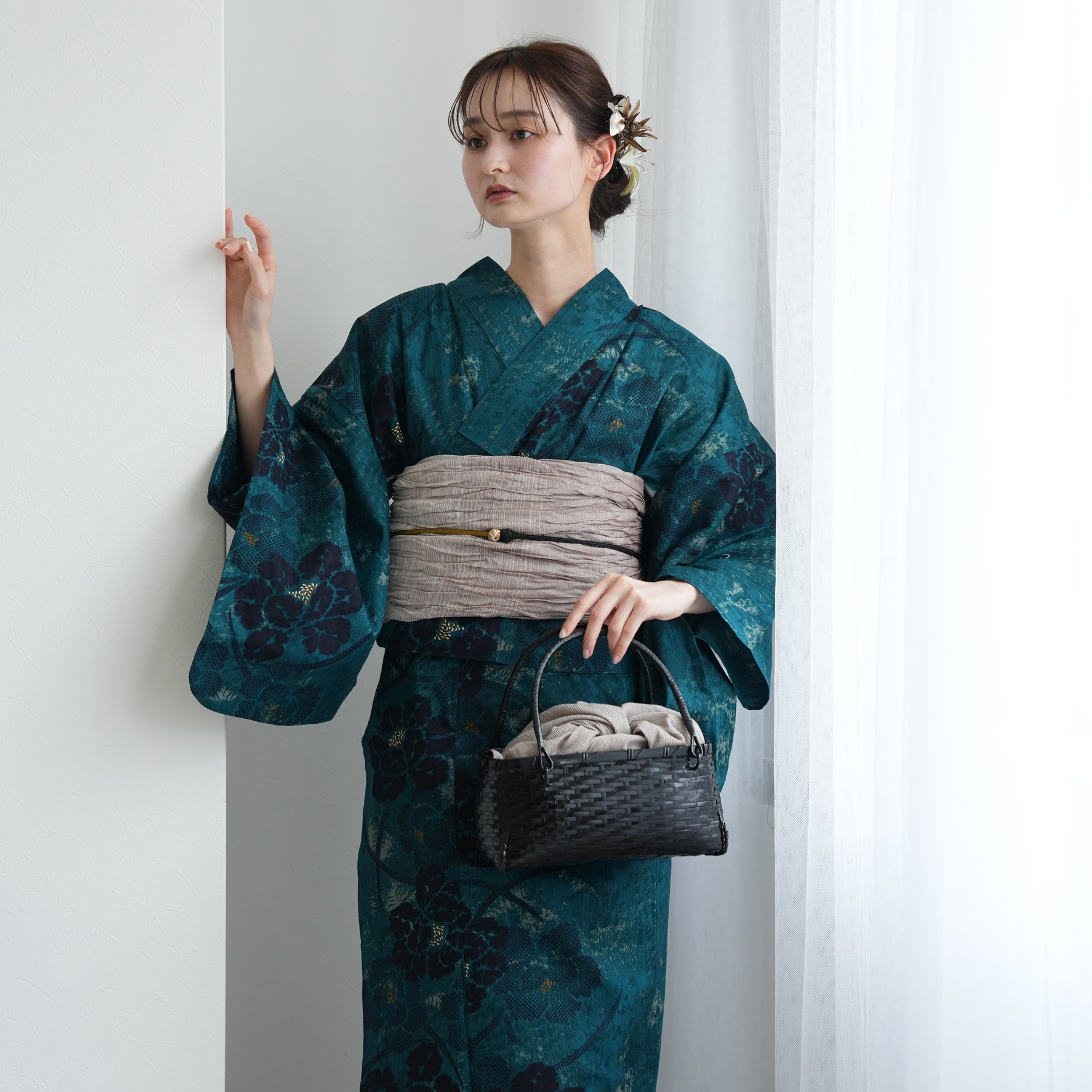 utatane 浴衣 レディース セット セパレート 二部式浴衣3点