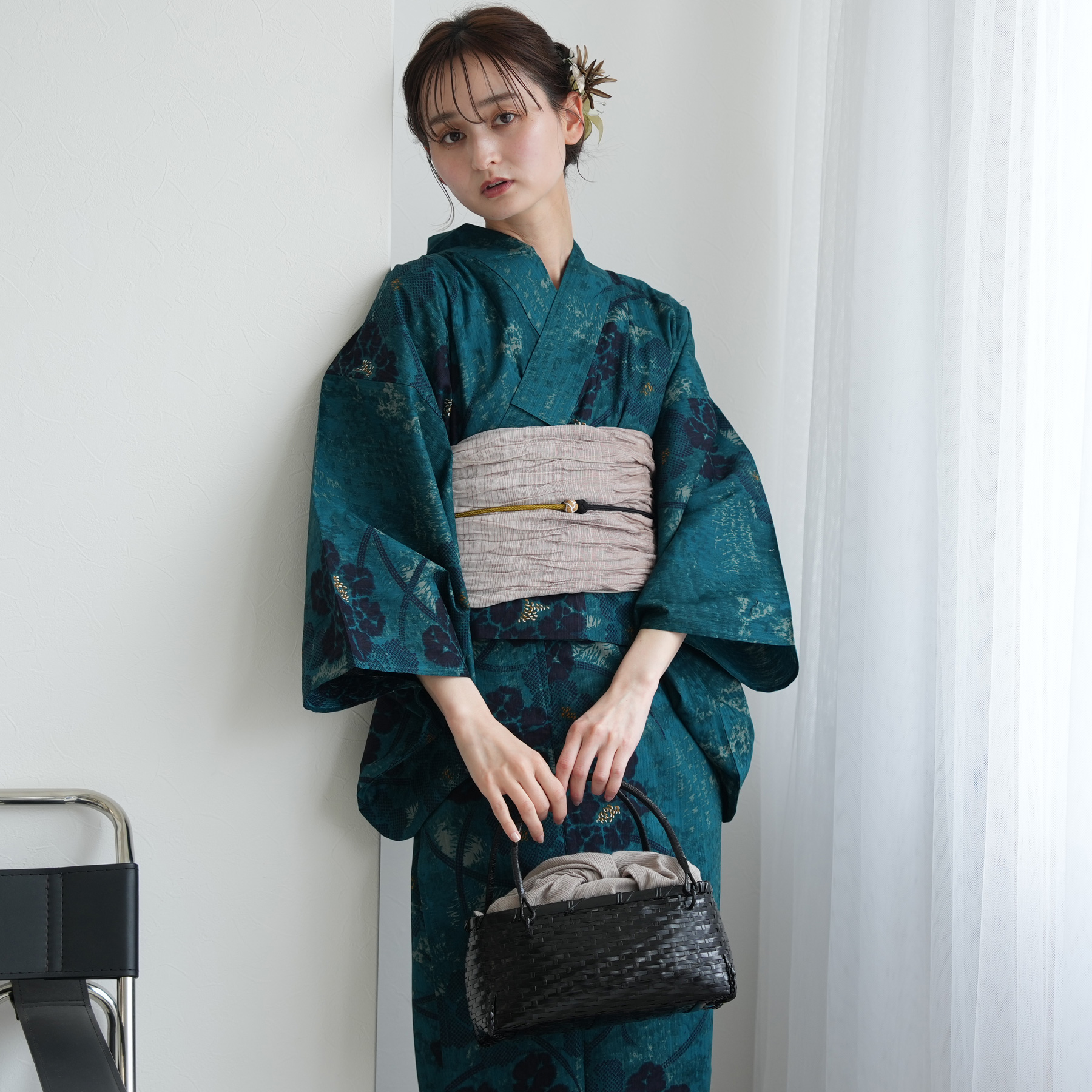utatane 浴衣 レディース セット セパレート 二部式浴衣3点