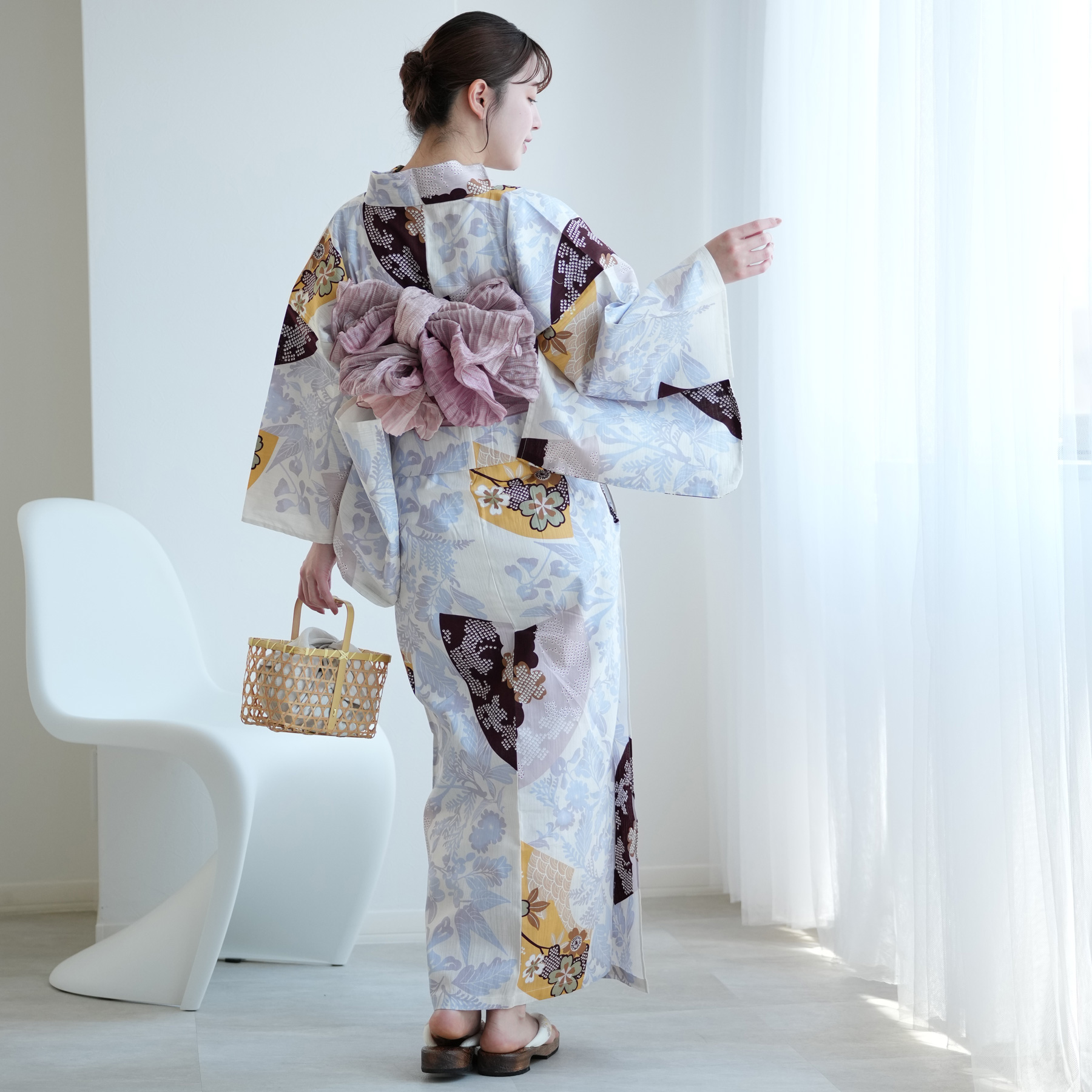 utatane 浴衣 レディース セット セパレート 二部式浴衣3点