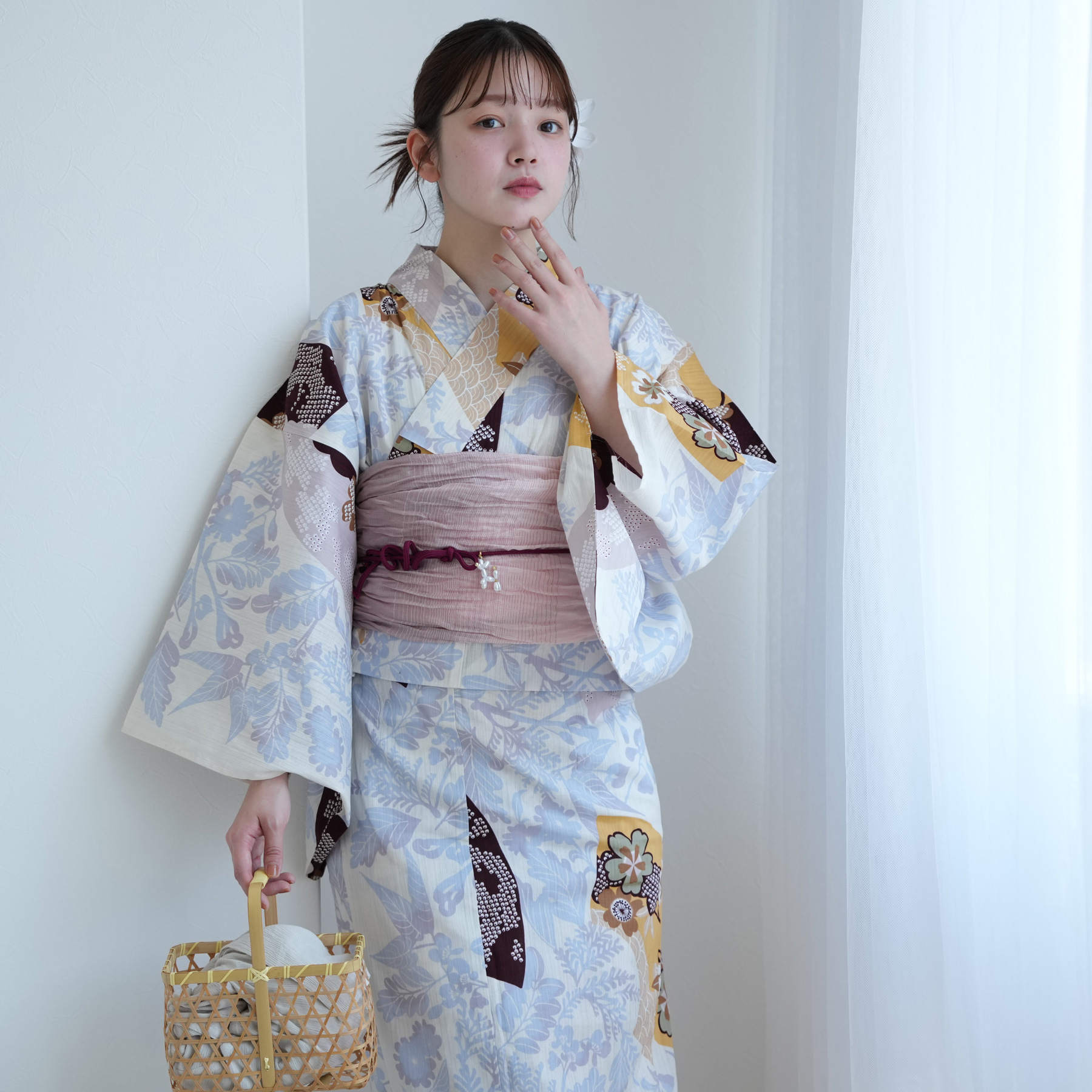 utatane セパレート浴衣　3点セット utatane 浴衣 レディース セット セパレート 二部式浴衣3点