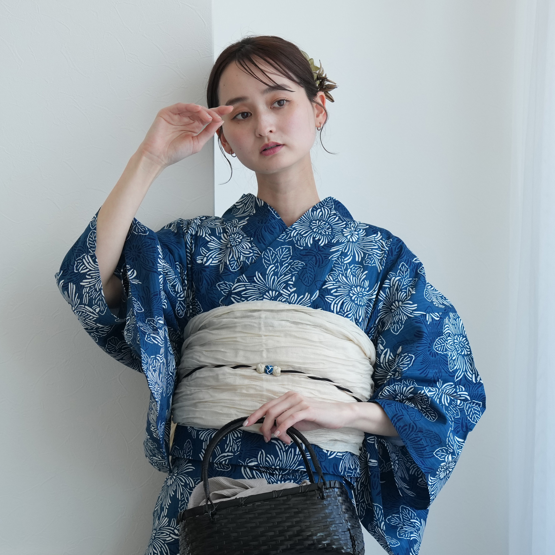 utatane 浴衣 レディース セット セパレート 高級変わり織 二部
