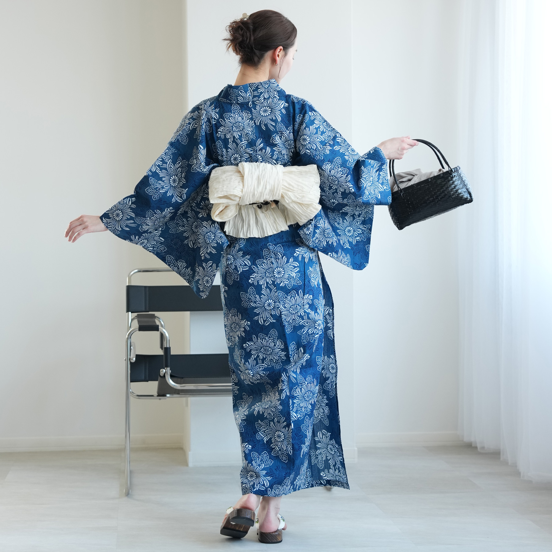 utatane 浴衣 レディース セット セパレート 高級変わり織 二部