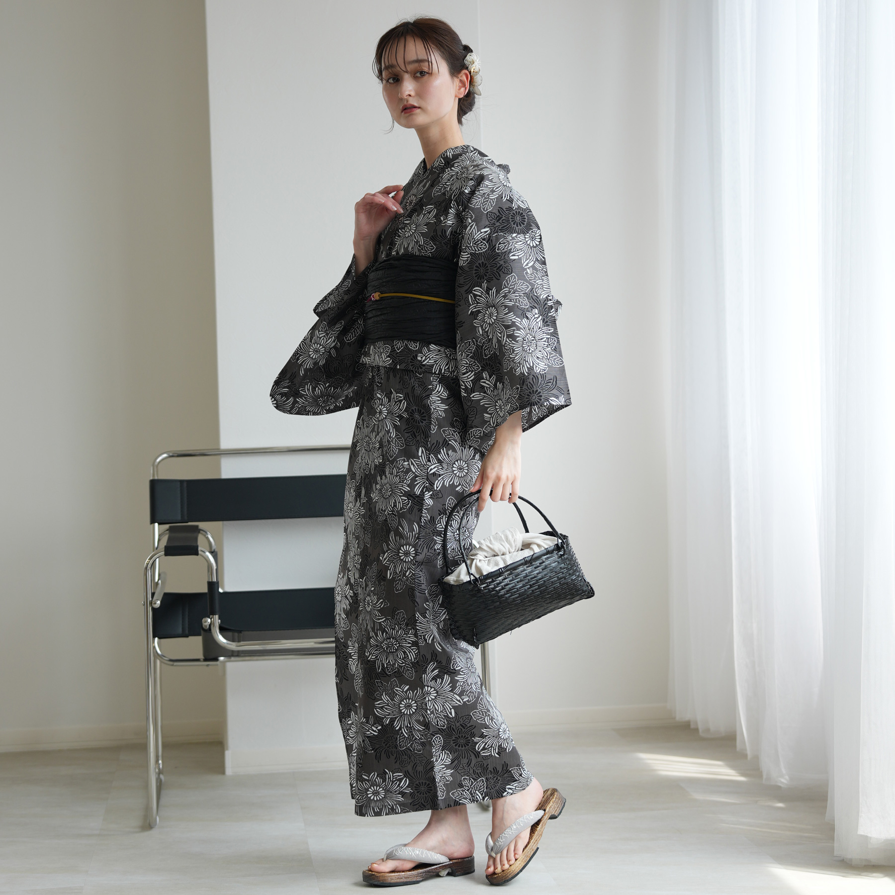 utatane 浴衣 レディース セット セパレート 二部式浴衣3点
