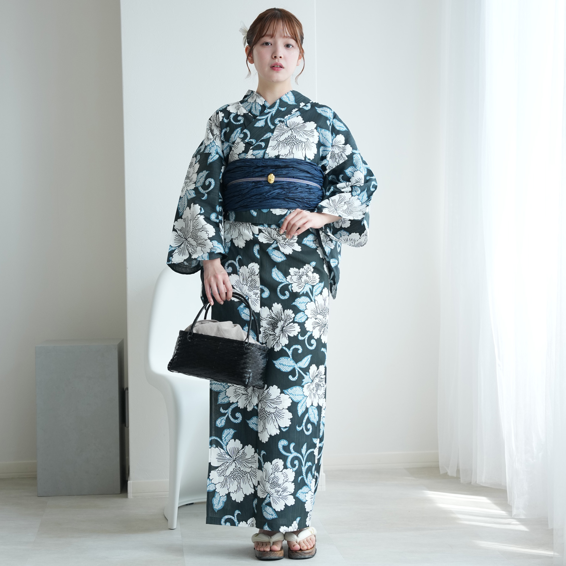 セパレート浴衣セット　utatane utatane 浴衣 レディース セット セパレート 二部式浴衣3点