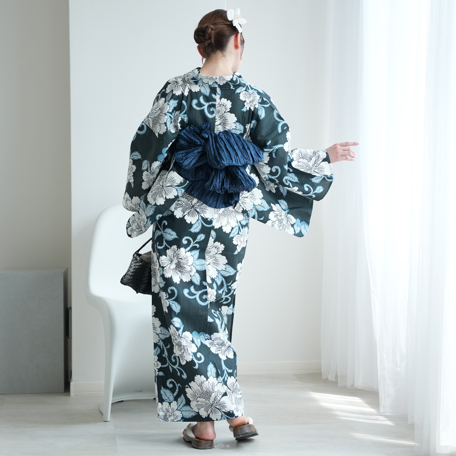 utatane 浴衣 レディース セット セパレート 高級変わり織 二部