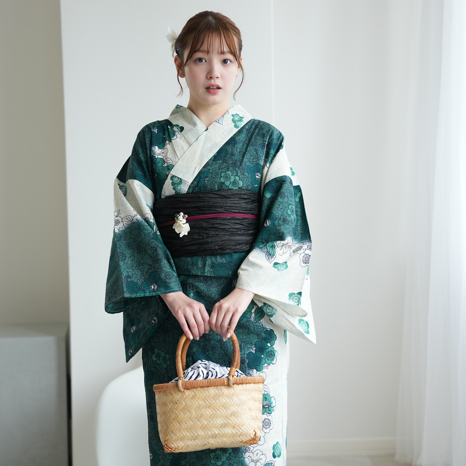 utatane 浴衣 レディース セット セパレート 二部式浴衣3点